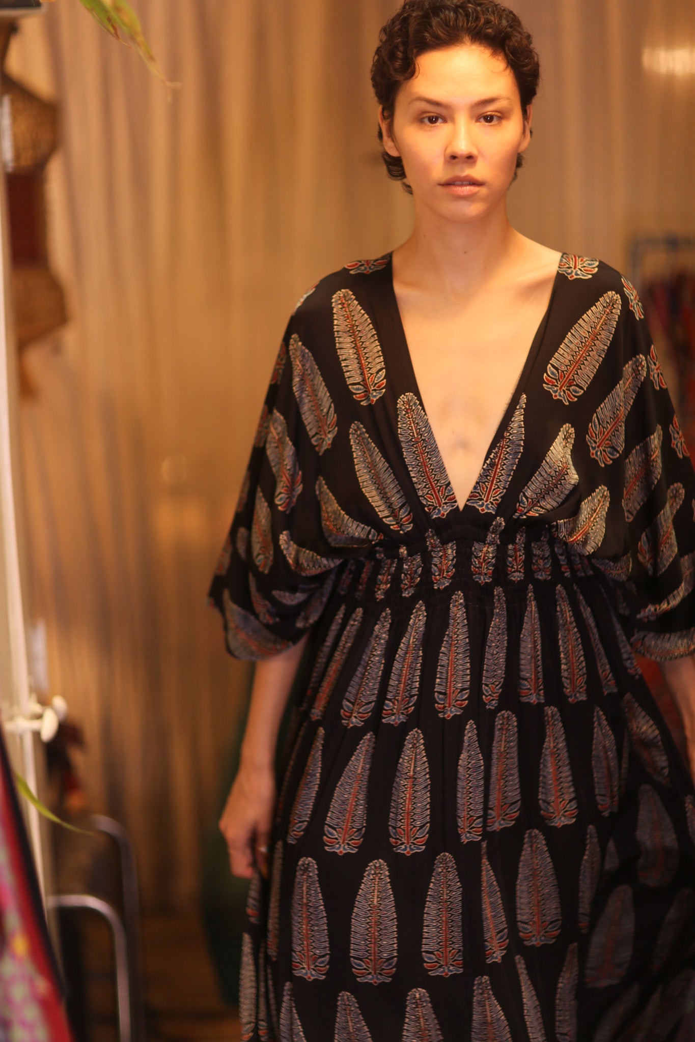 ZURI SILK DRESS DIN