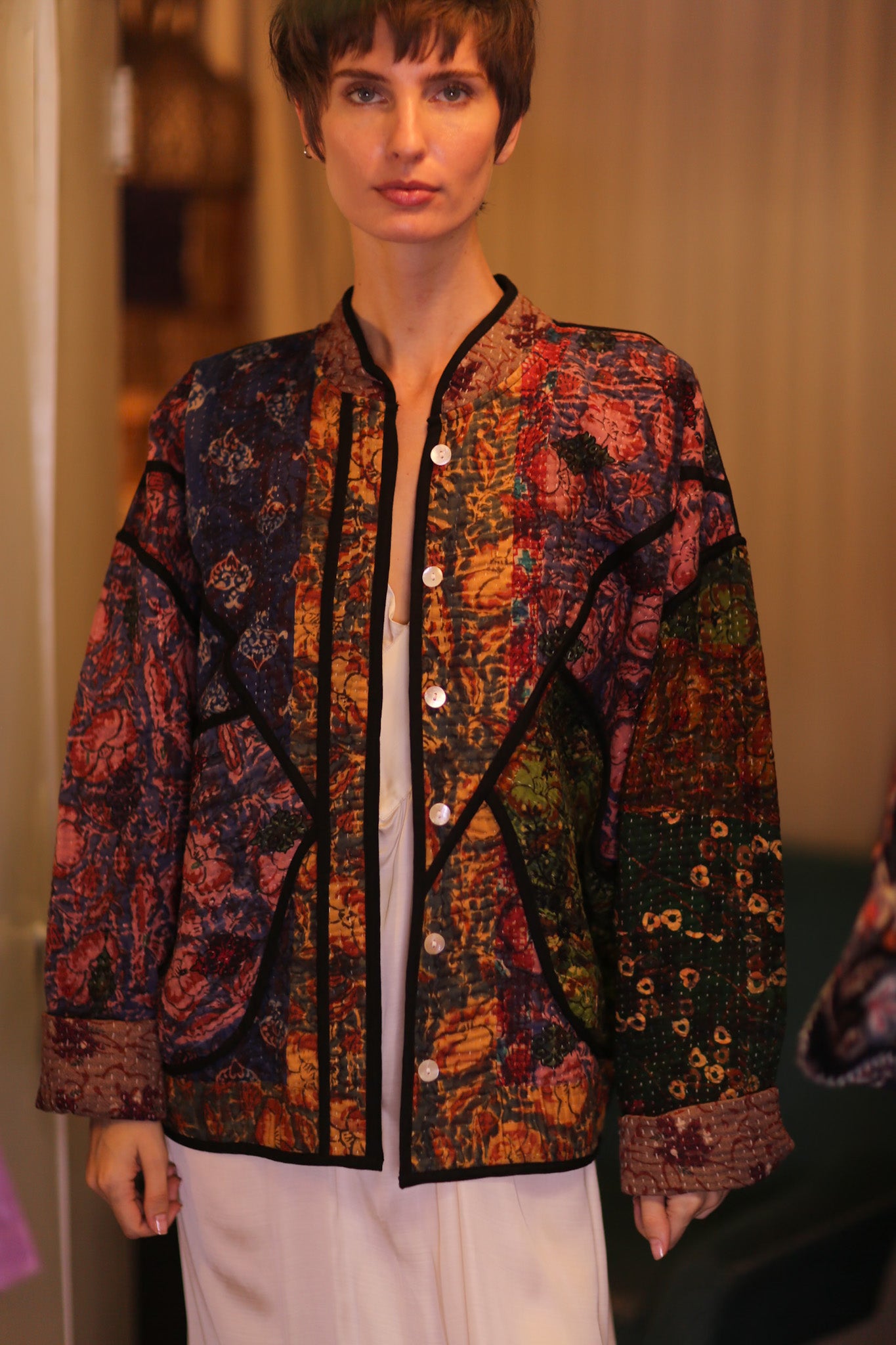 PATCHWORK KANTHA JACKET LIEBLINGS