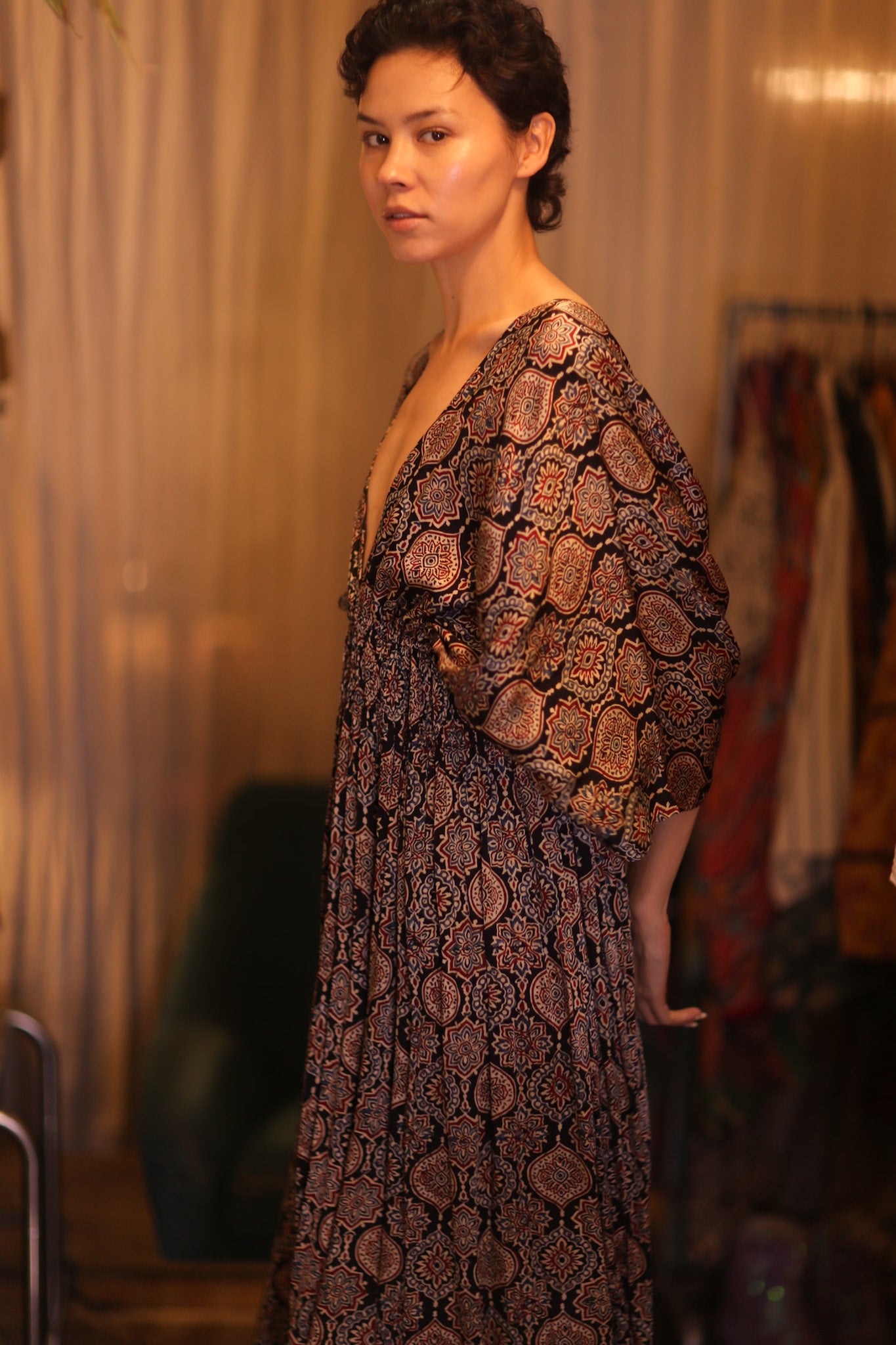 ZURI SILK DRESS VIVI
