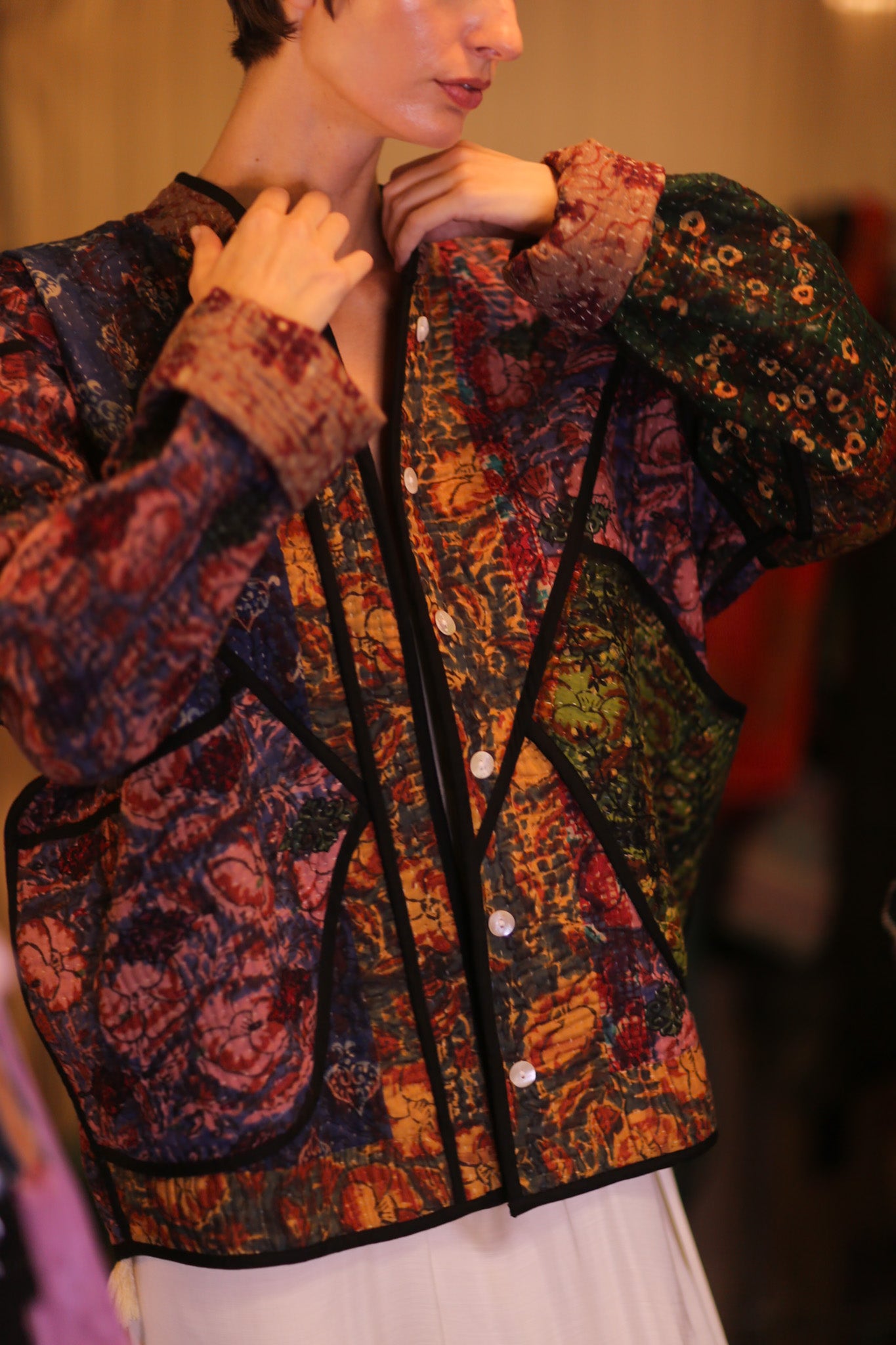 PATCHWORK KANTHA JACKET LIEBLINGS