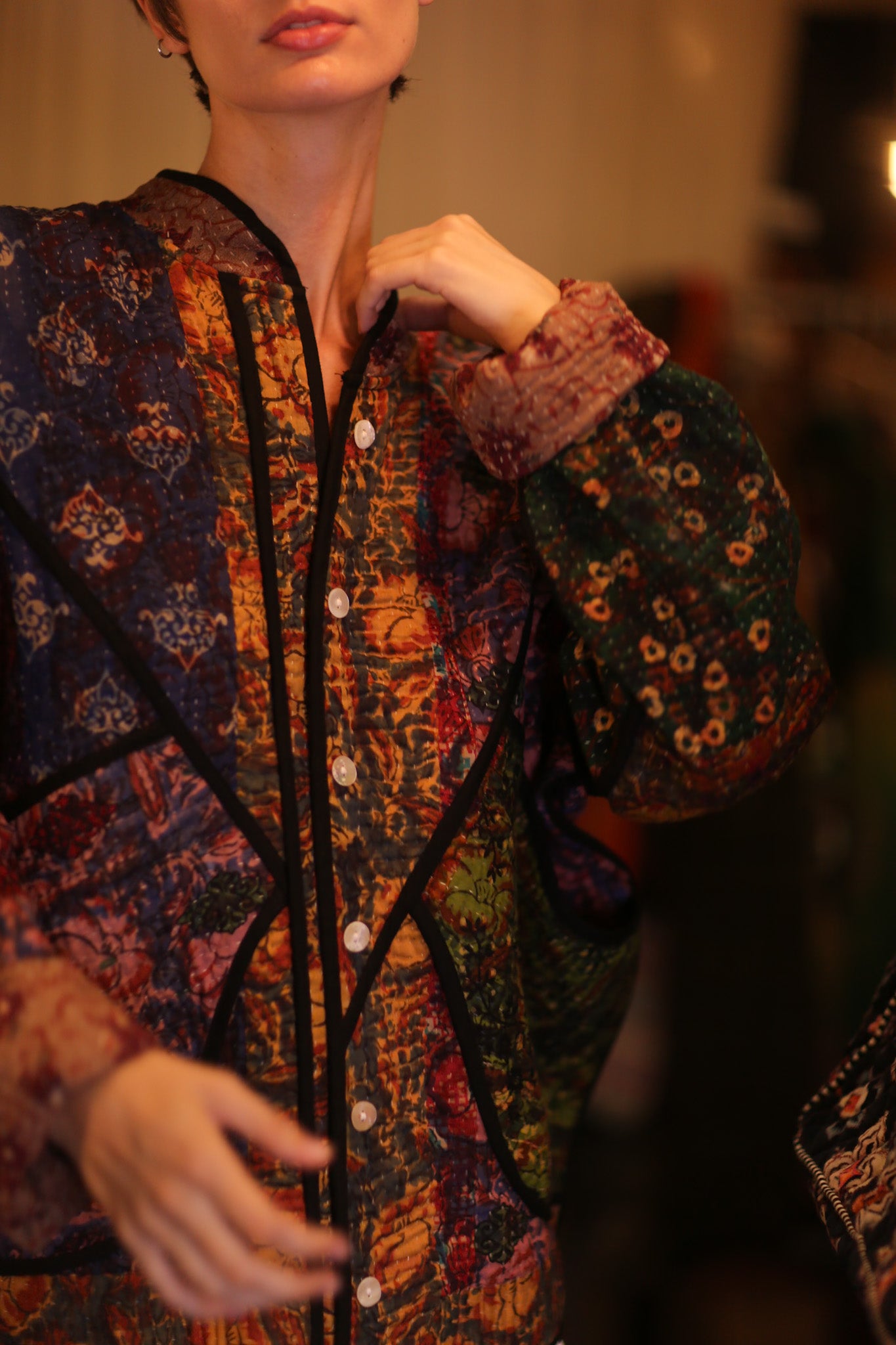 PATCHWORK KANTHA JACKET LIEBLINGS