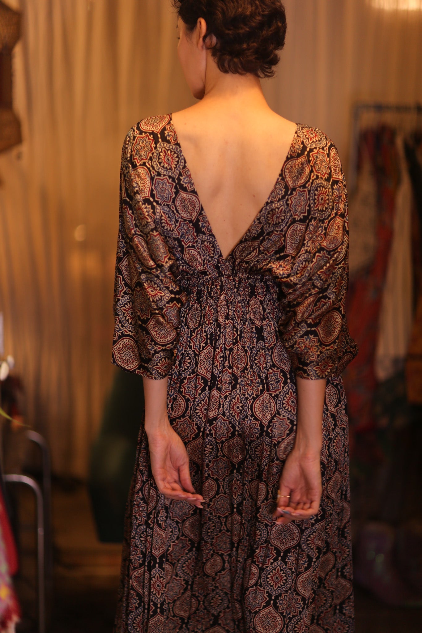 ZURI SILK DRESS VIVI