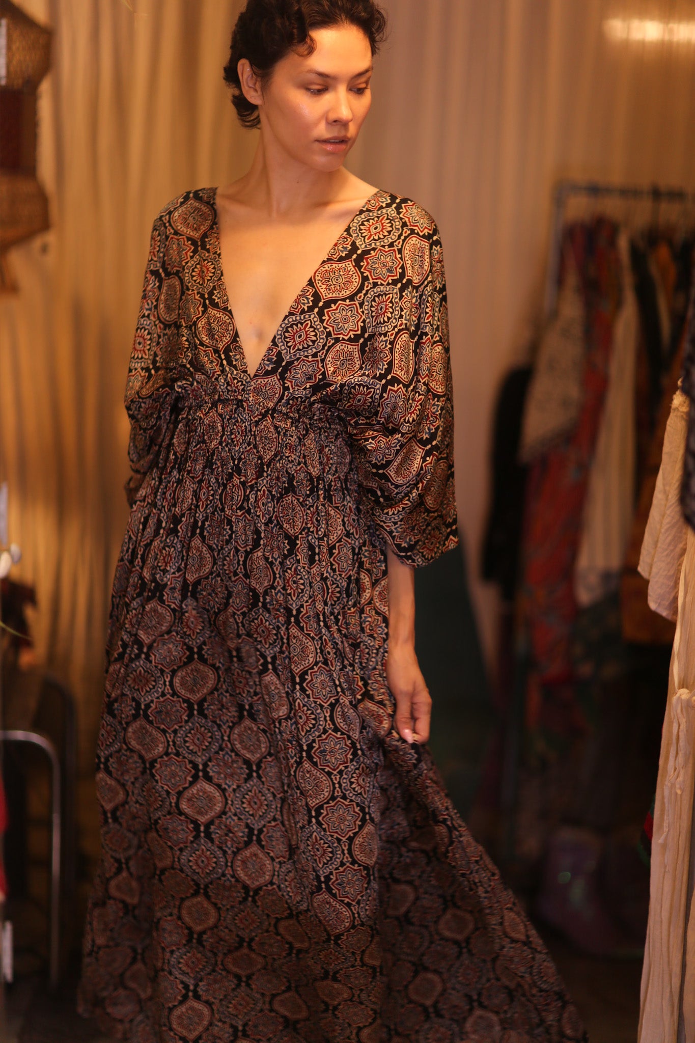 ZURI SILK DRESS VIVI