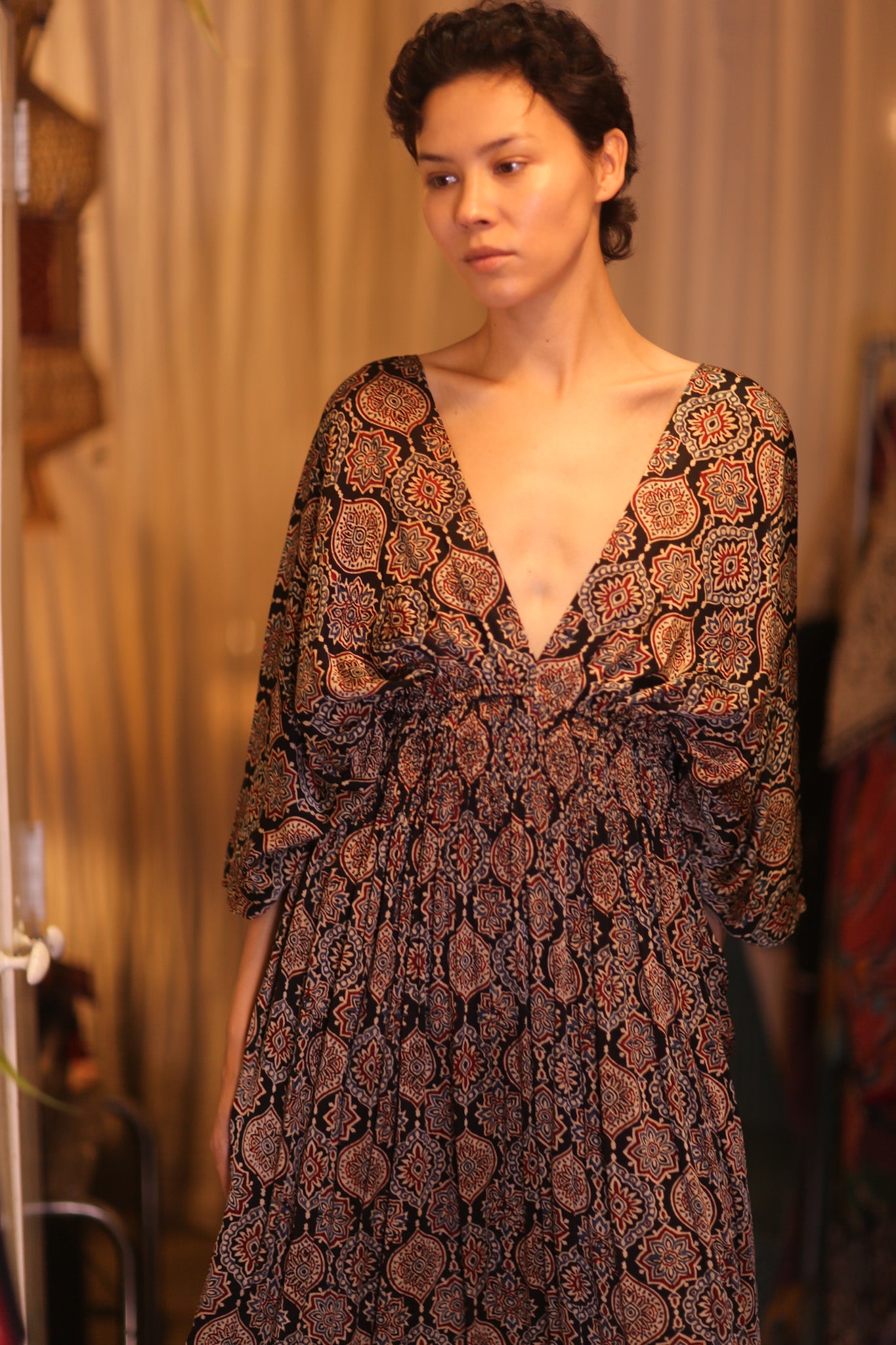 ZURI SILK DRESS VIVI