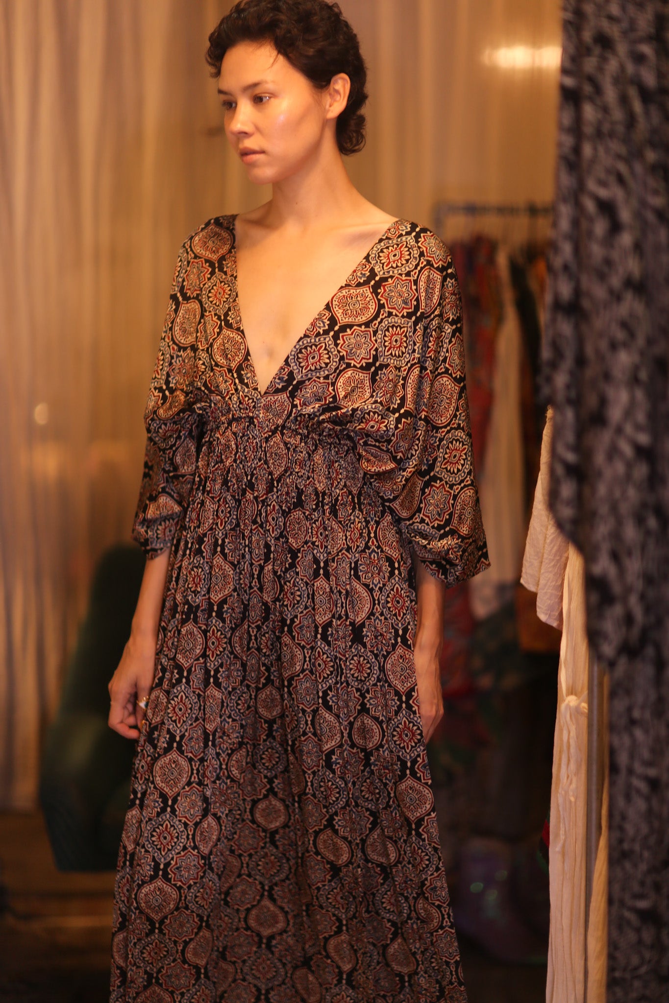 ZURI SILK DRESS VIVI