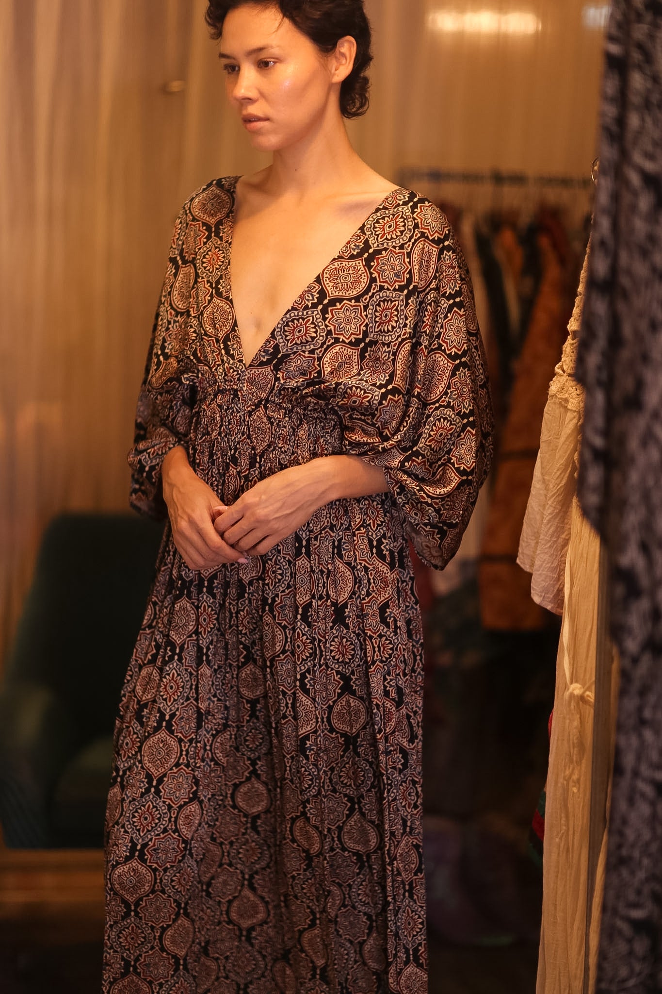 ZURI SILK DRESS VIVI