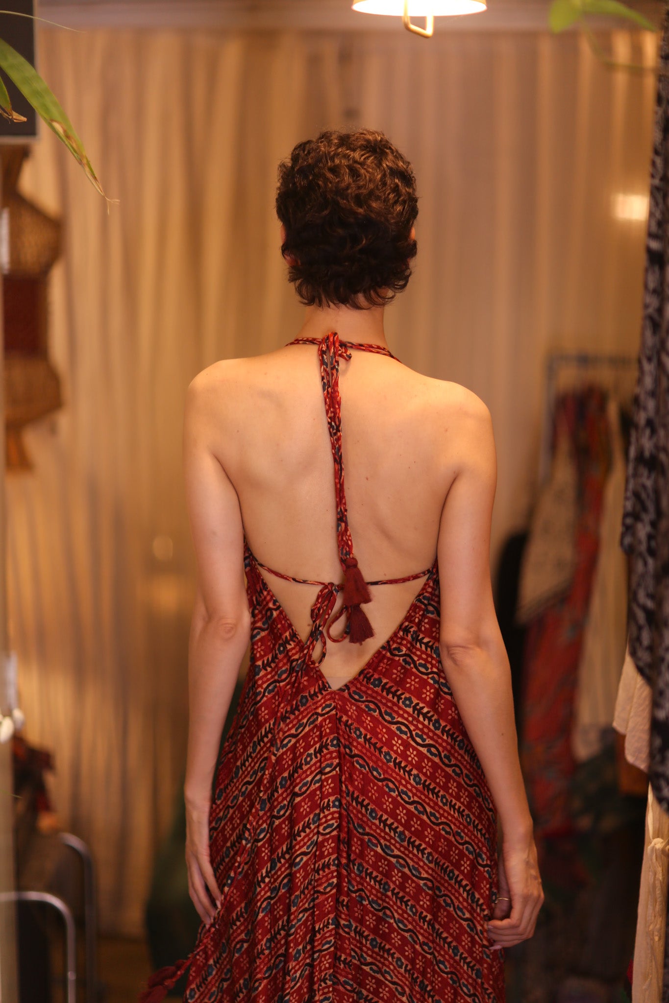 HANNA SILK DRESS KAWA
