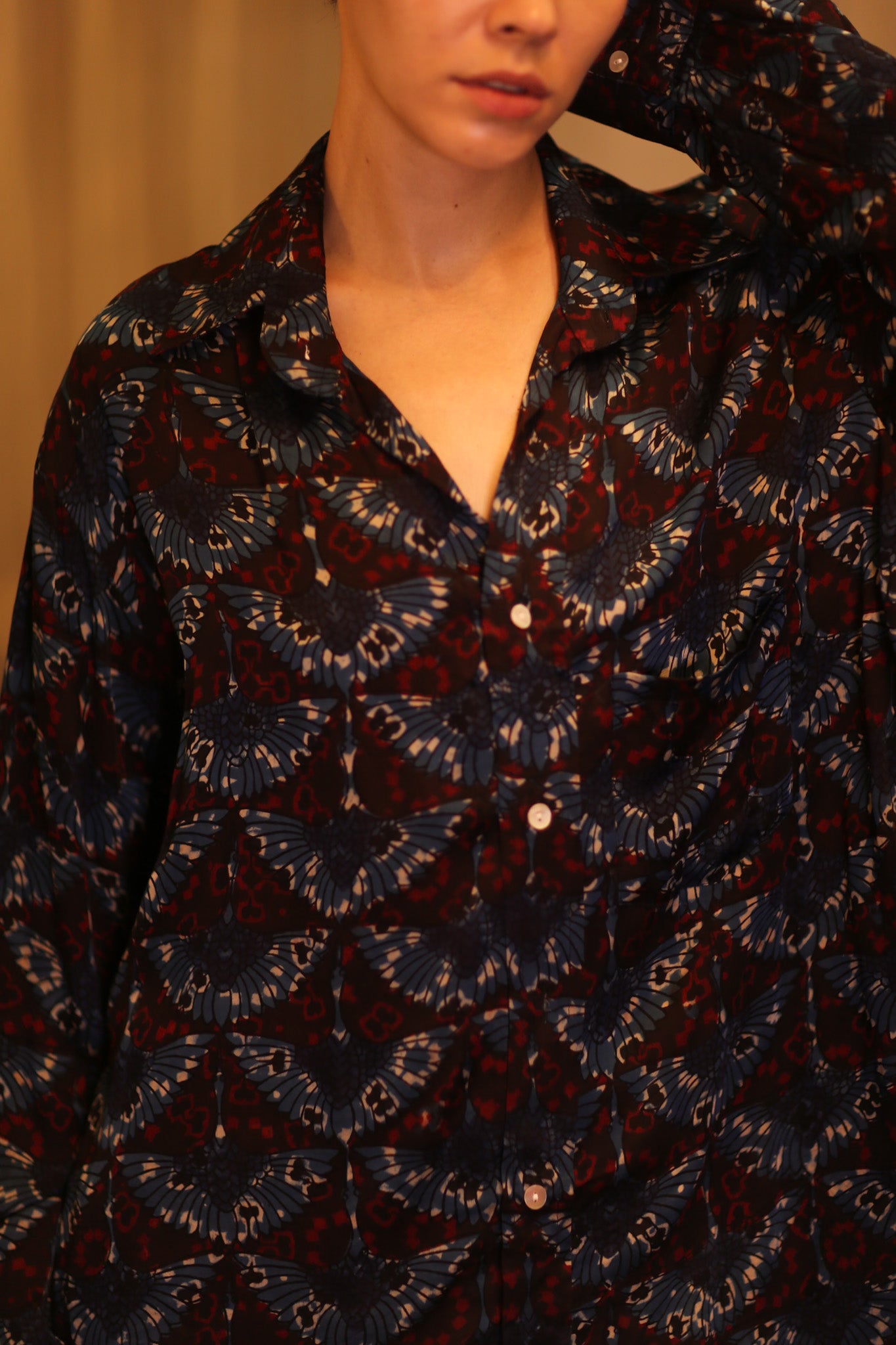 SILK BOYFRIEND SHIRT BILLIE YART