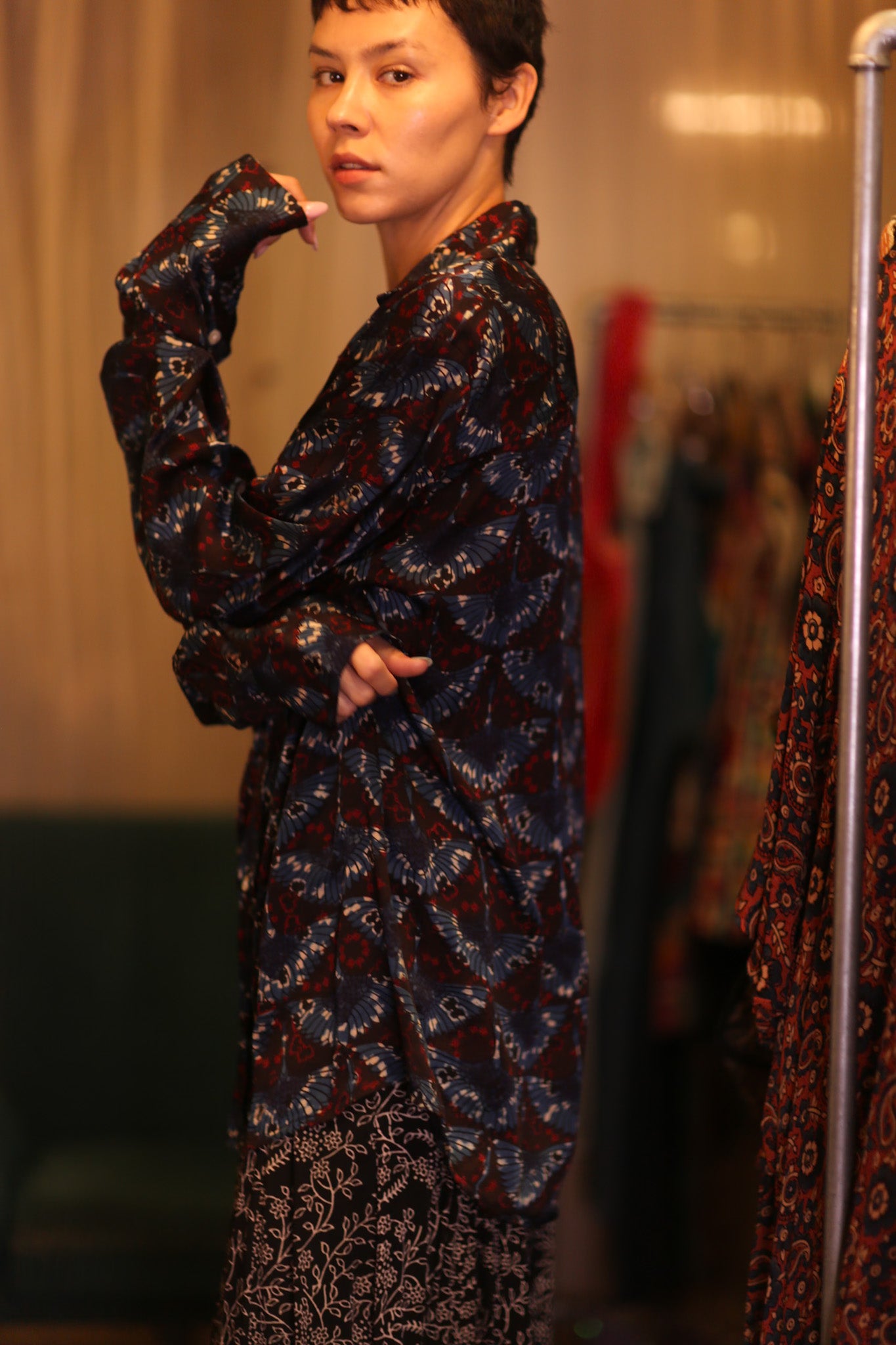 SILK BOYFRIEND SHIRT BILLIE YART