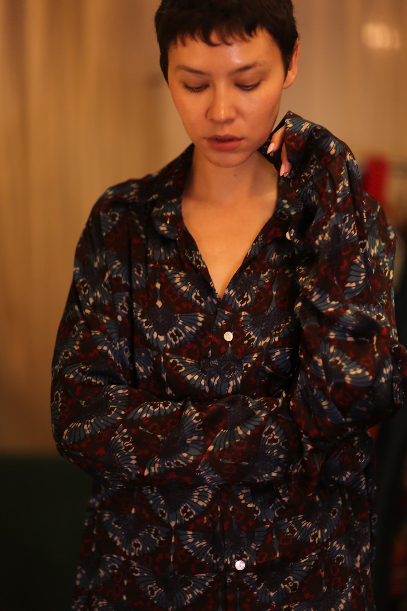 SILK BOYFRIEND SHIRT BILLIE YART