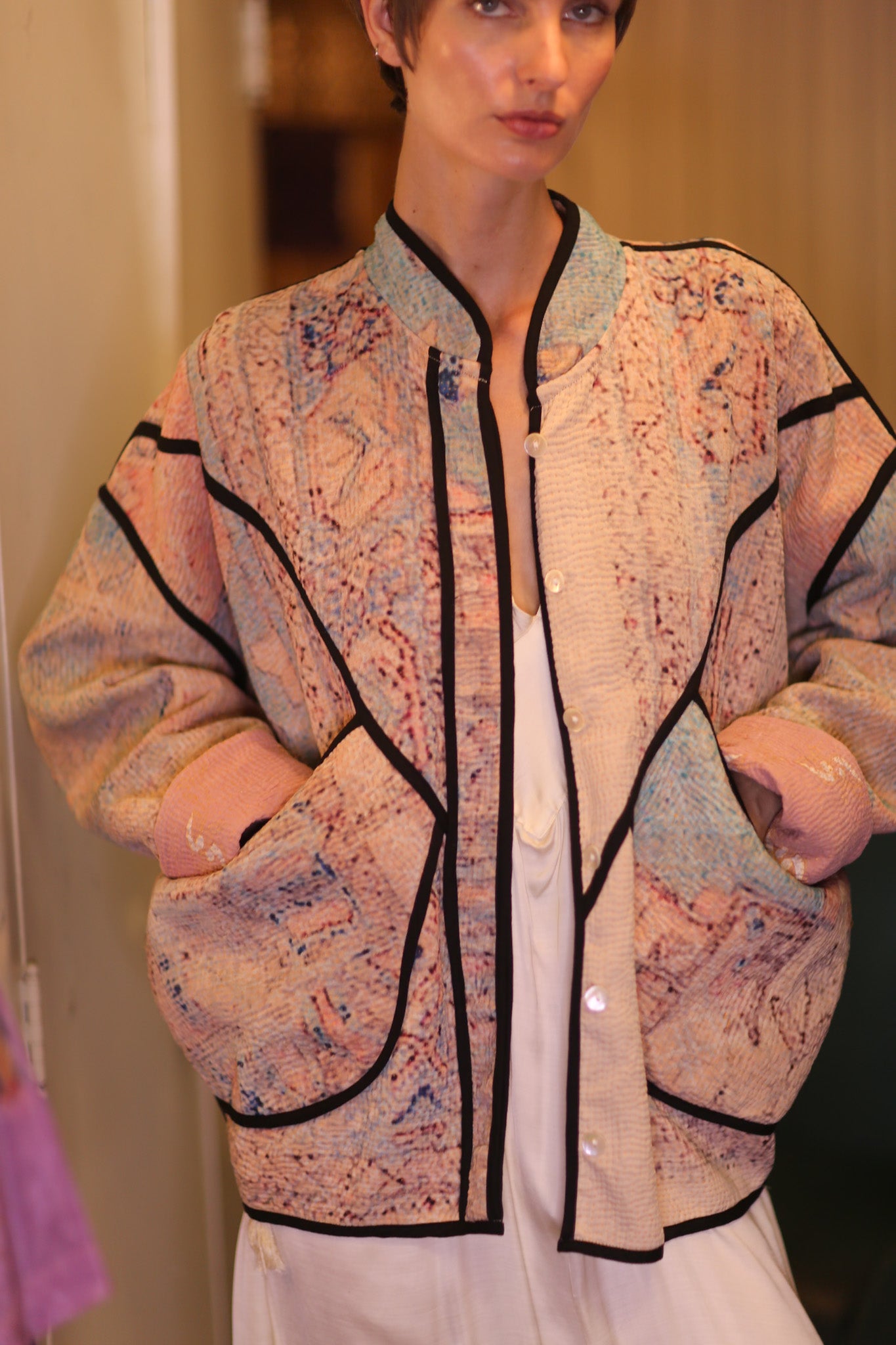 KANTHA JACKET ETHEREAL