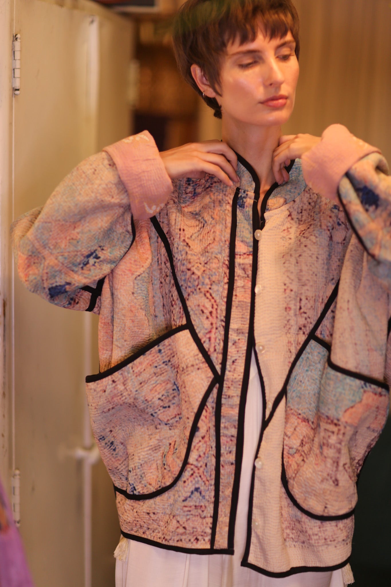 KANTHA JACKET ETHEREAL