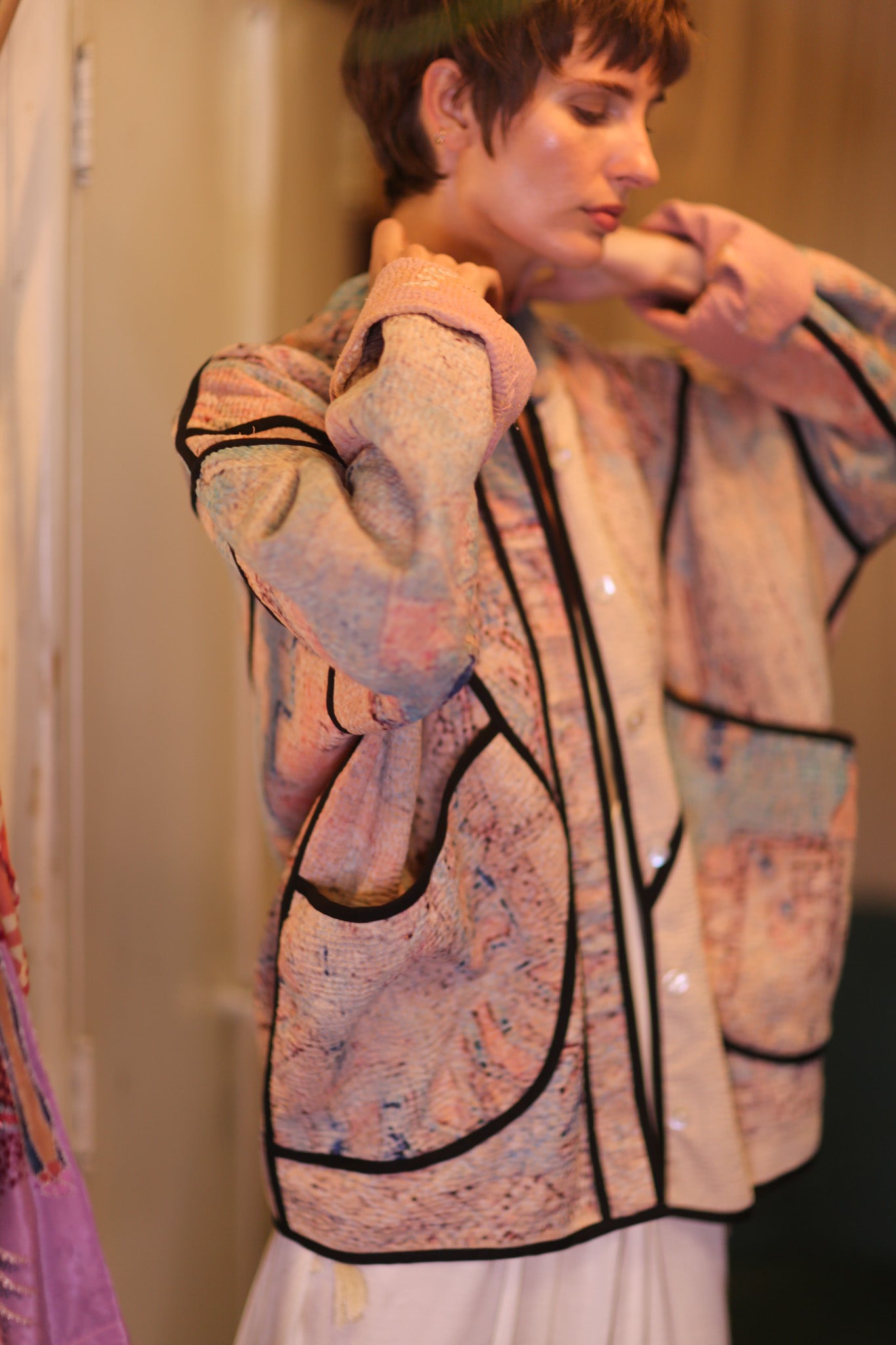 KANTHA JACKET ETHEREAL