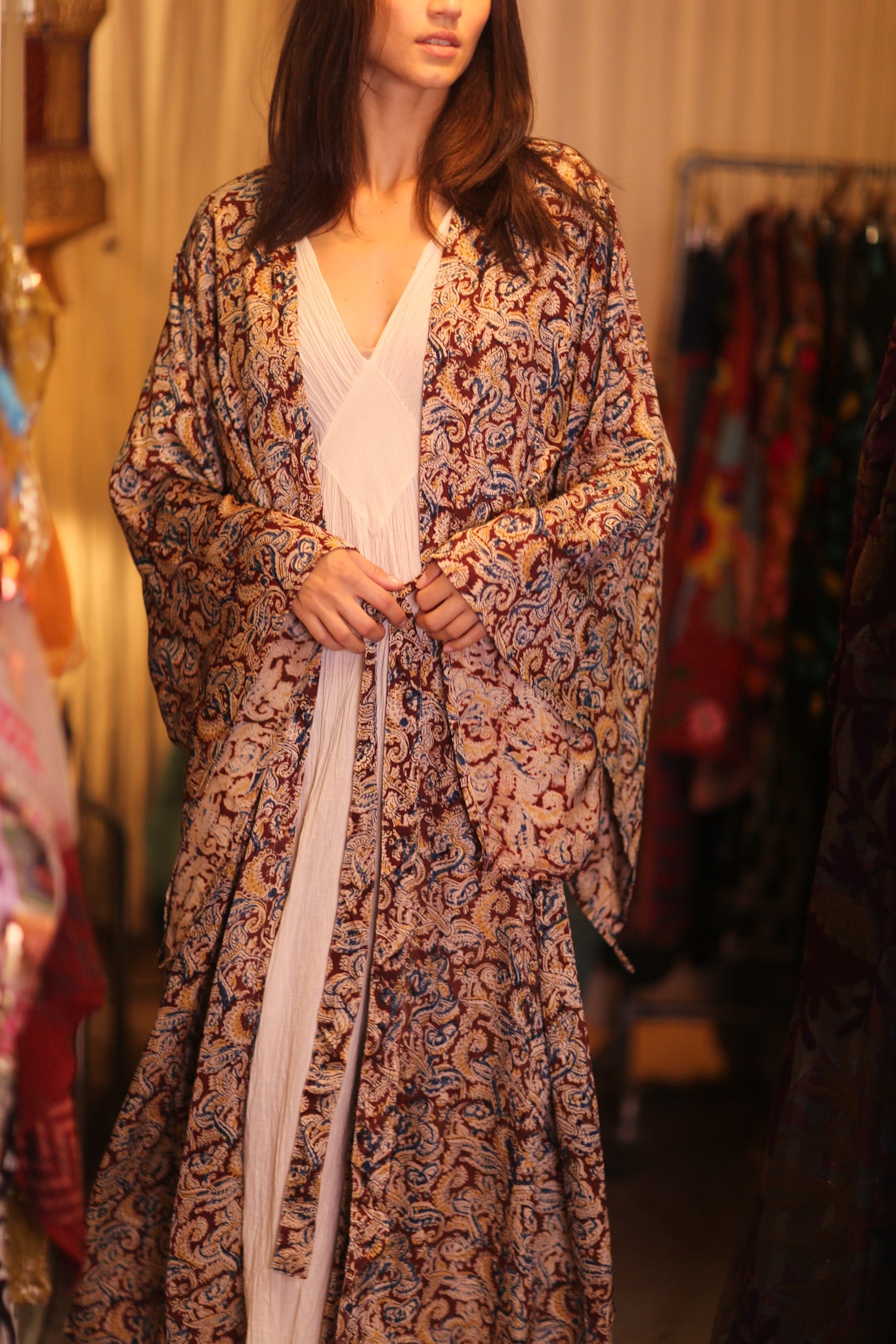 SILK WING KIMONO PINA IVAN