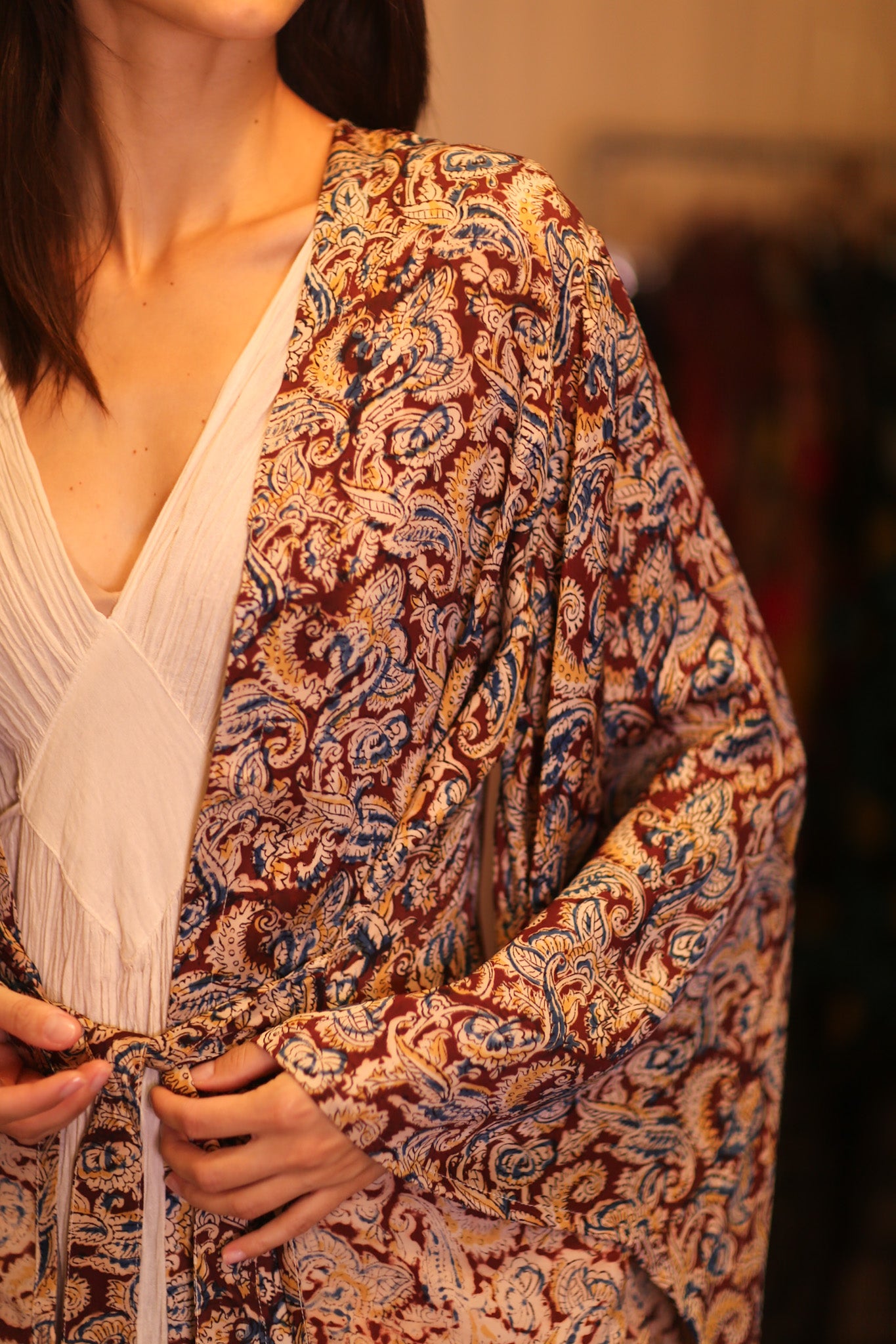 SILK WING KIMONO PINA IVAN