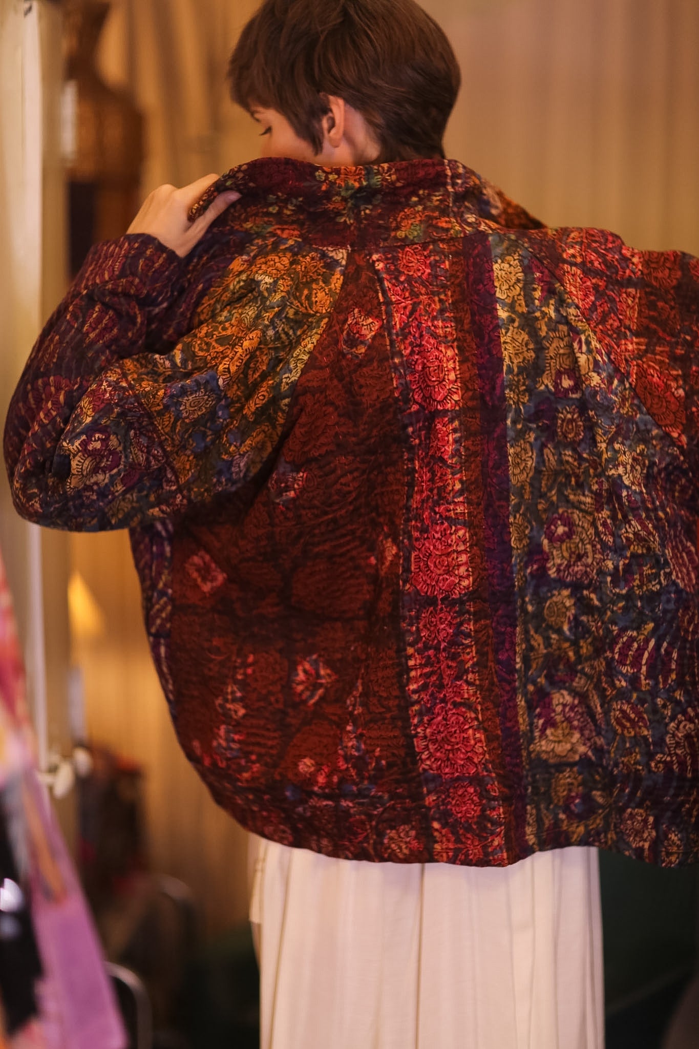 KANTHA PATCHWORK JACKET FRISEL