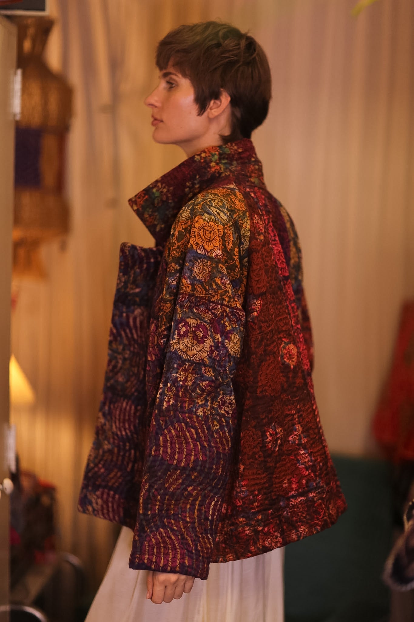 KANTHA PATCHWORK JACKET FRISEL