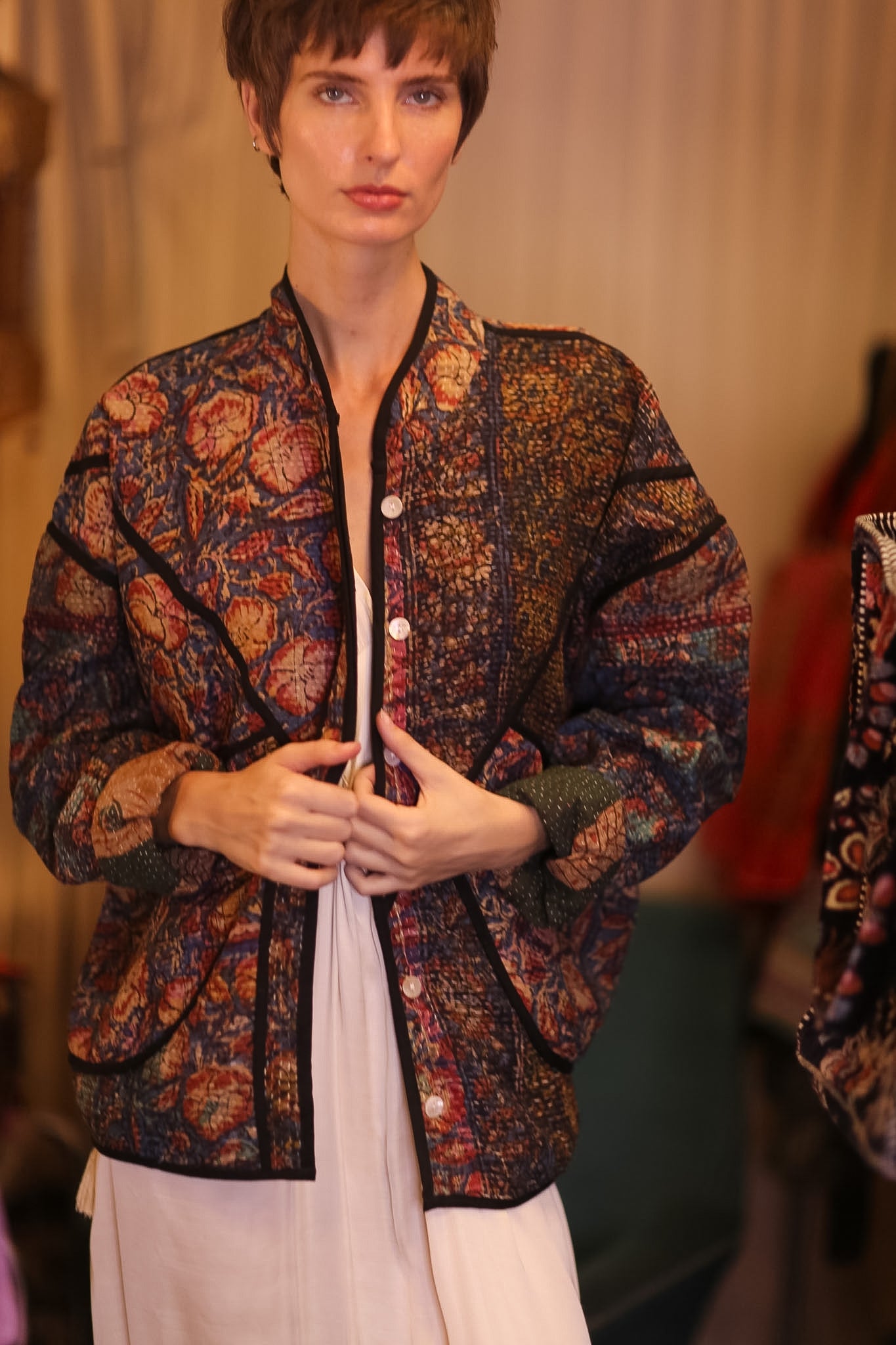 KANTHA JACKET MORNING GLORY