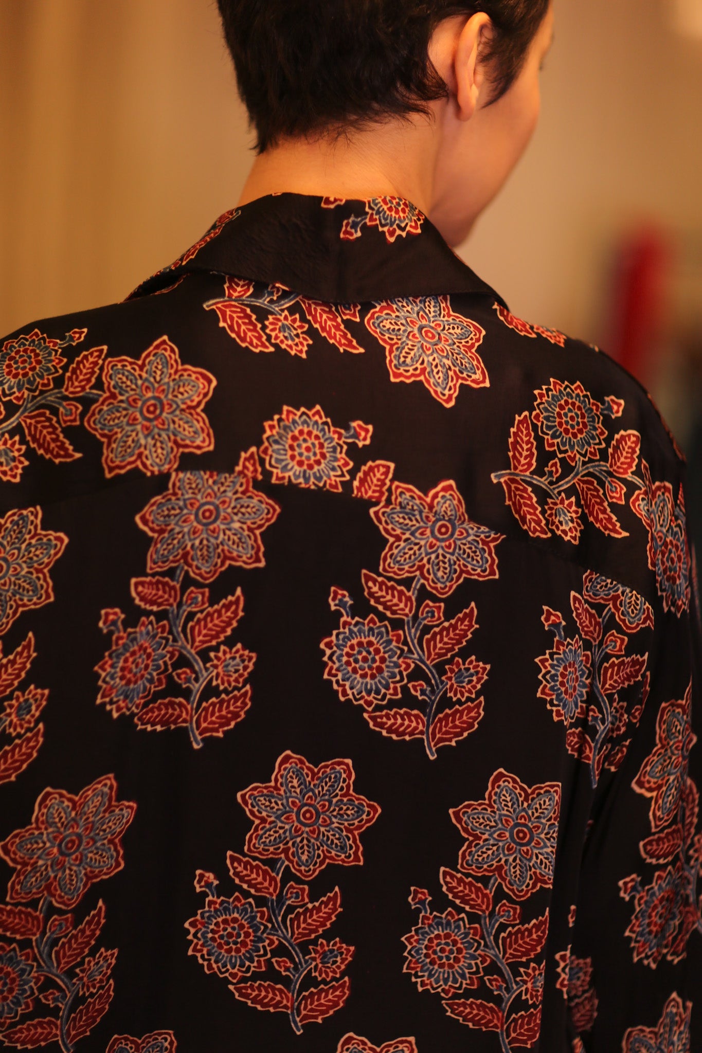 SILK BOYFRIEND SHIRT BILLIE LATPAN