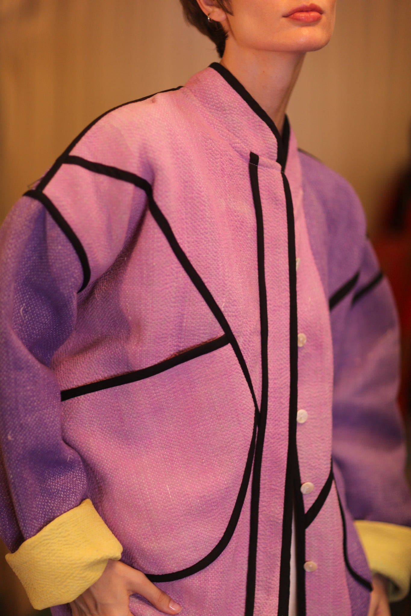 PURPLE PINK JACKET OUNA
