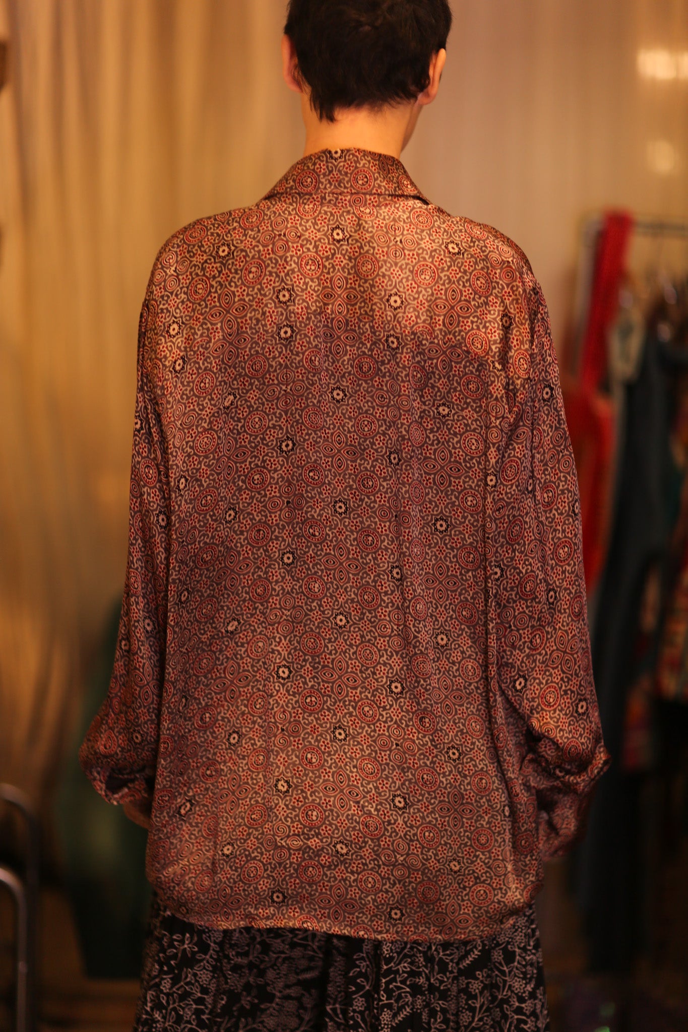 SILK BOYFRIEND SHIRT BILLIE SETKYAR