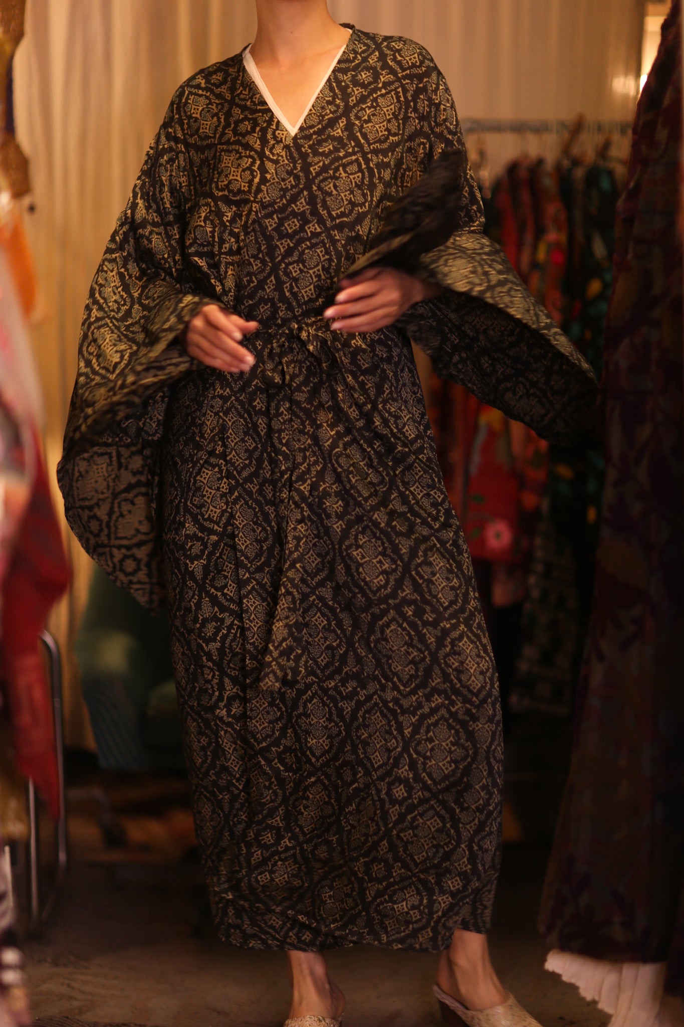 SILK WING KIMONO PINA YANA