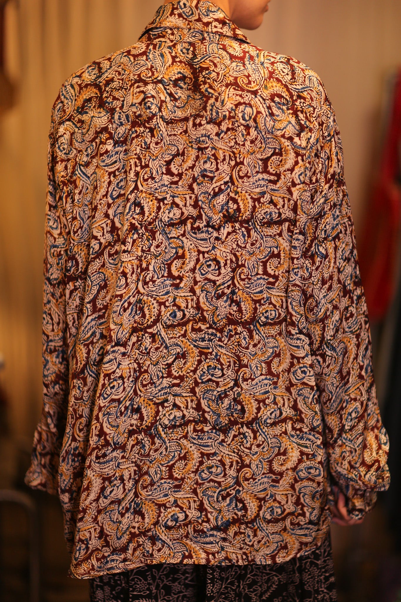 SILK BOYFRIEND BILLIE SHIRT PARTATE
