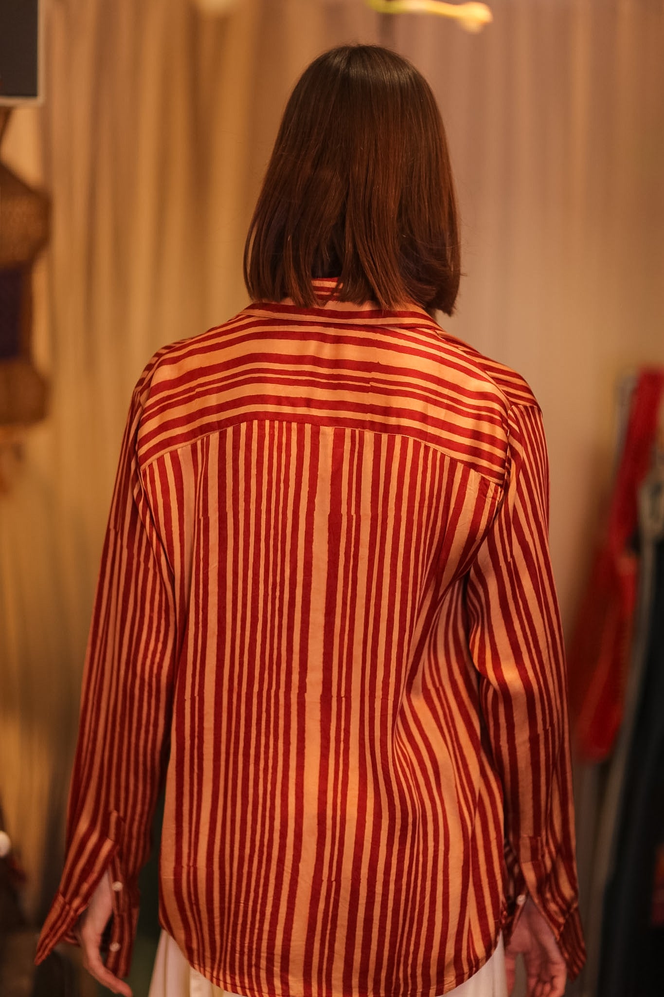 SILK BOYFRIEND SHIRT BILLIE NISIN