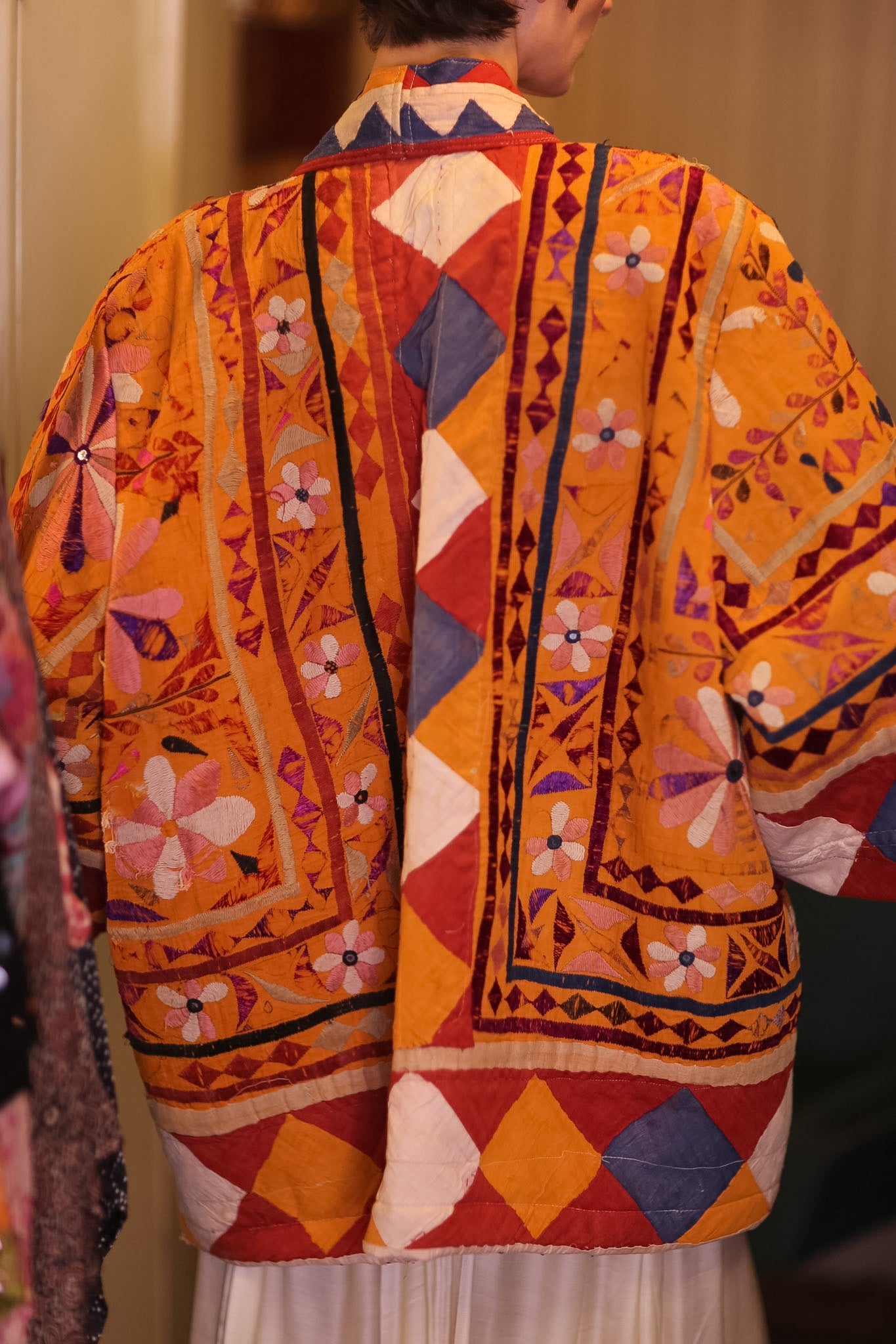 HALF KIMONO EMBROIDRED JACKET LORISA