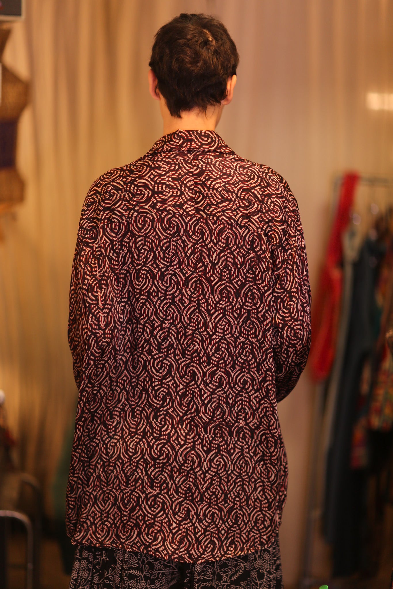 SILK BOYFRIEND SHIRTBILLIE NINI