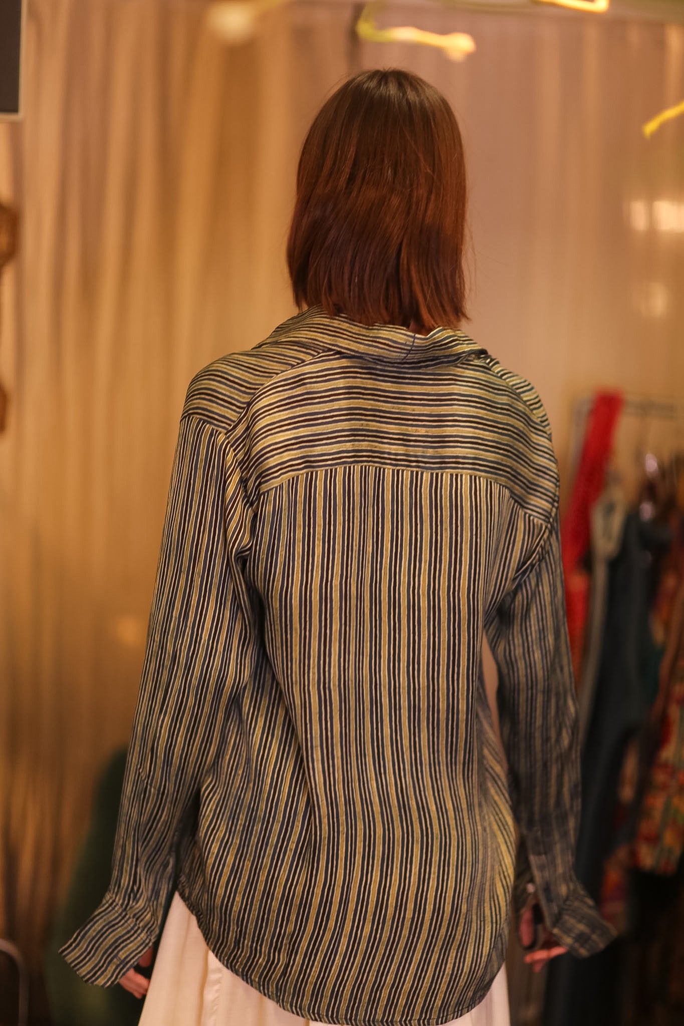SILK BOYFRIEND SHIRT BILLIE SEINKYAR