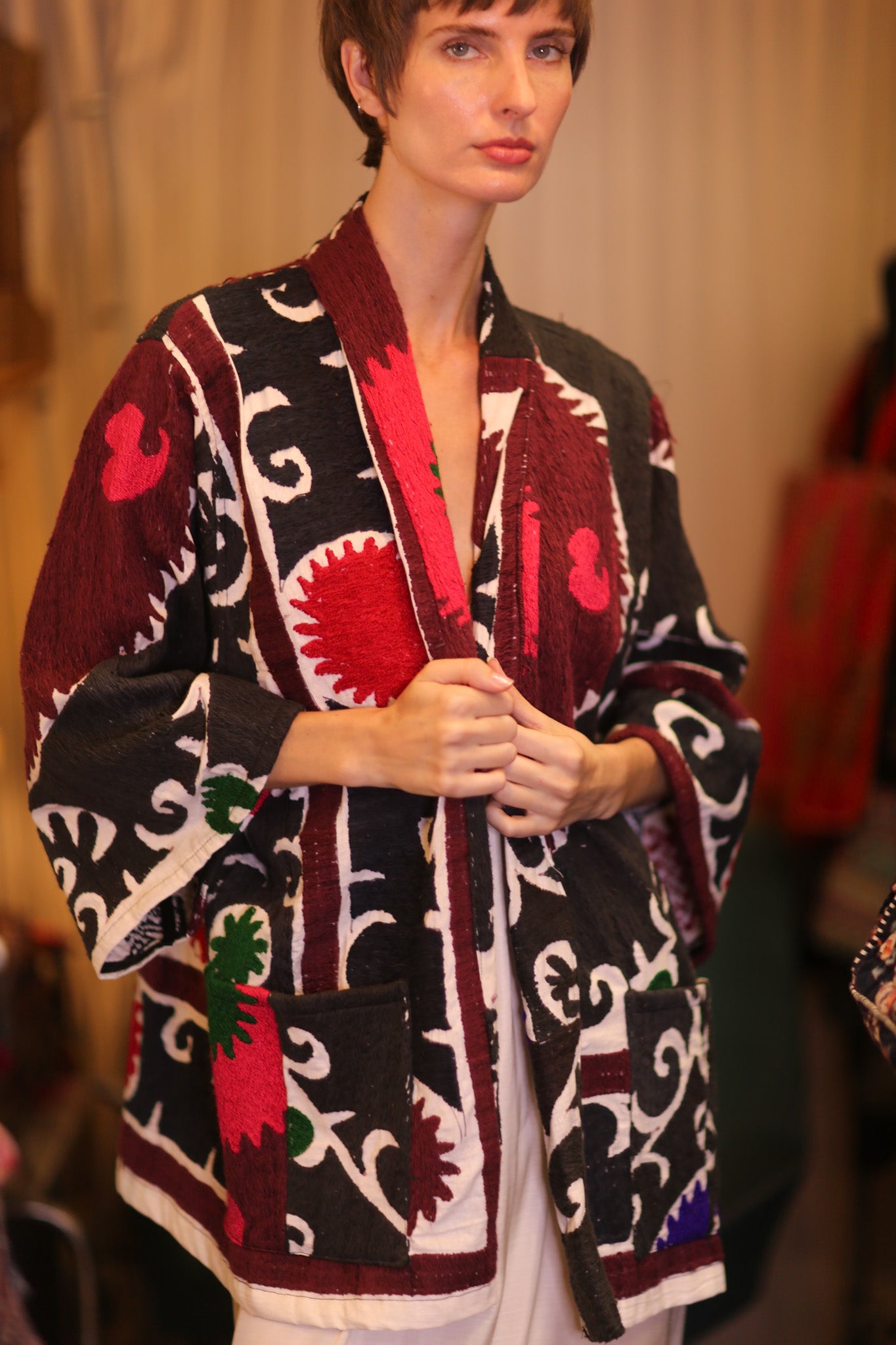 HANDCRAFTED SHORT NOVELTY KIMONO SETKYAR