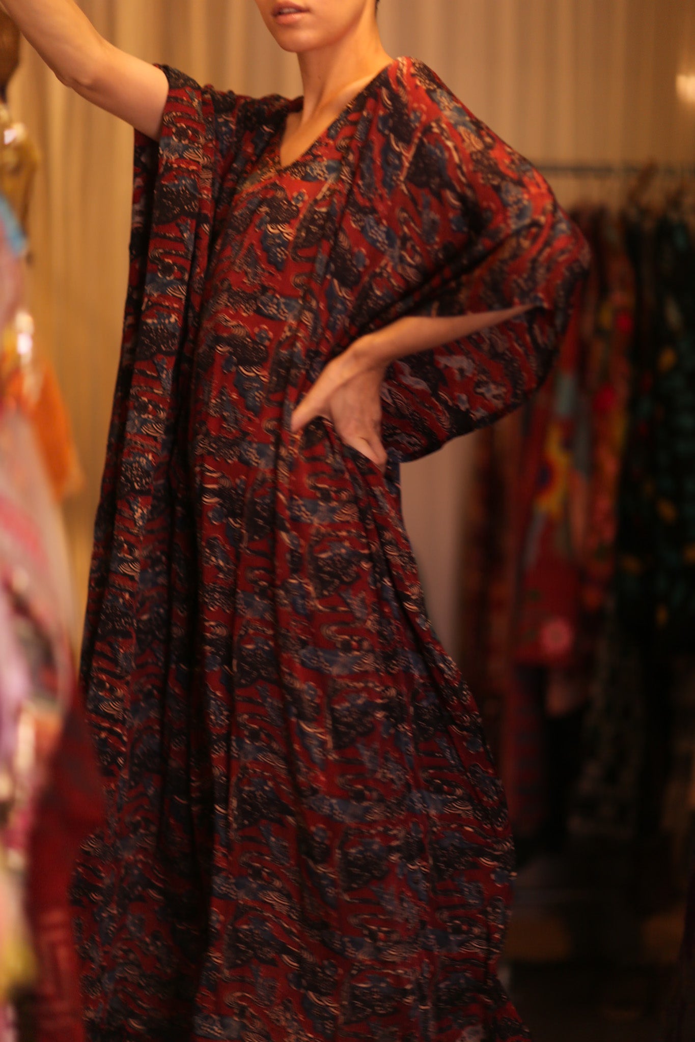 SILK DRESS YAYA CHLOE