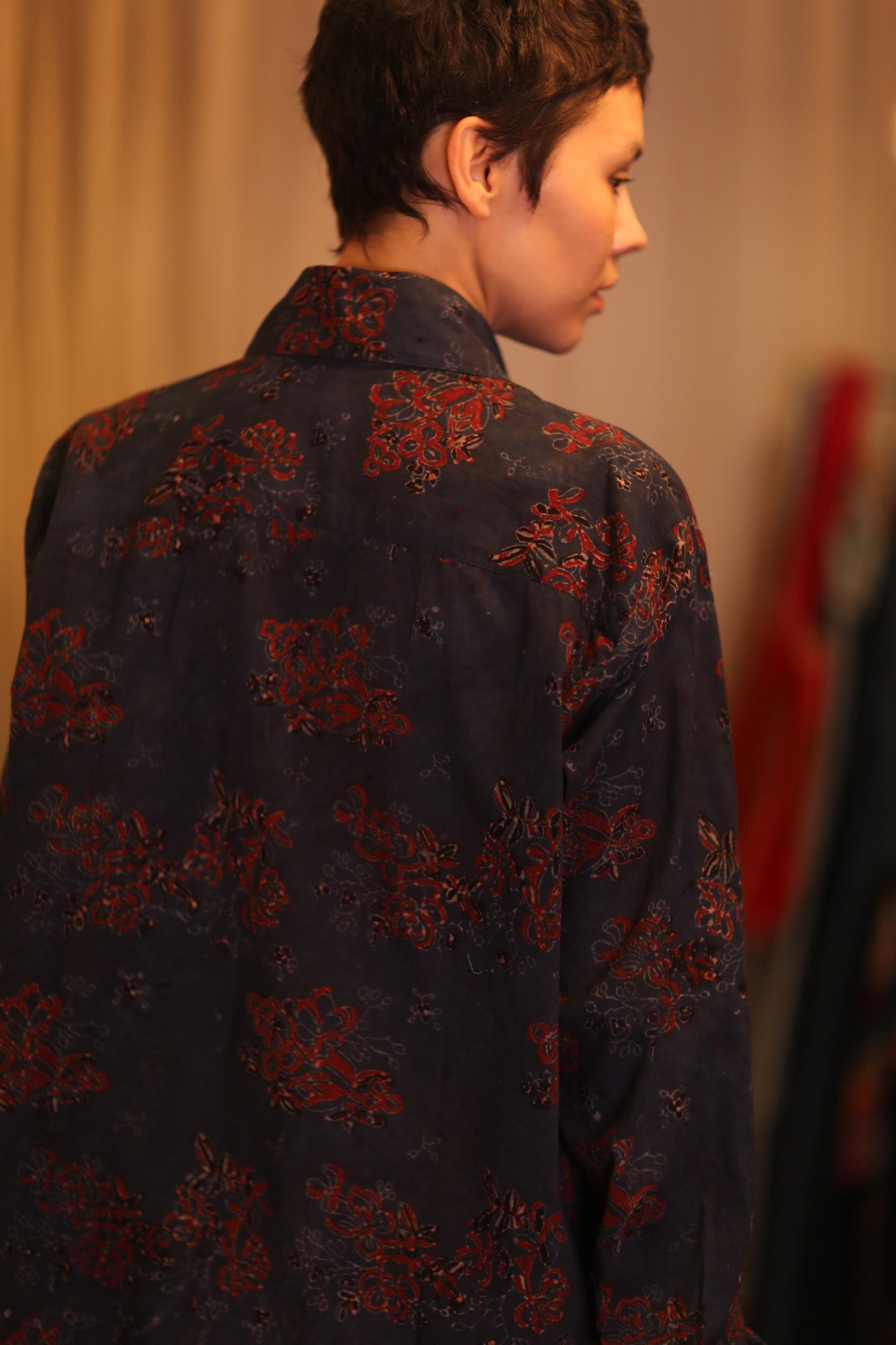 SILK BOYFRIEND SHIRT BILLIE FAVO