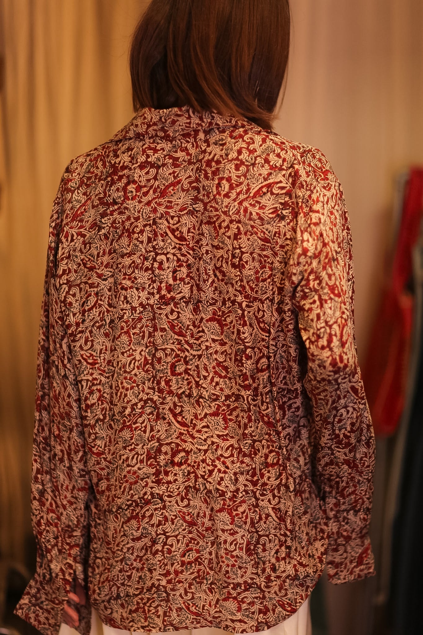 SILK BOYFRIEND SHIRT BILLIE SEINPAN