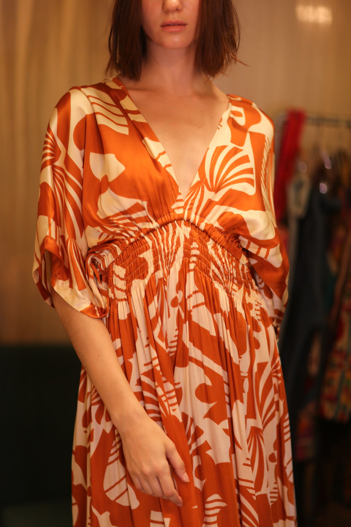 SILK DRESS ZURI SIESER