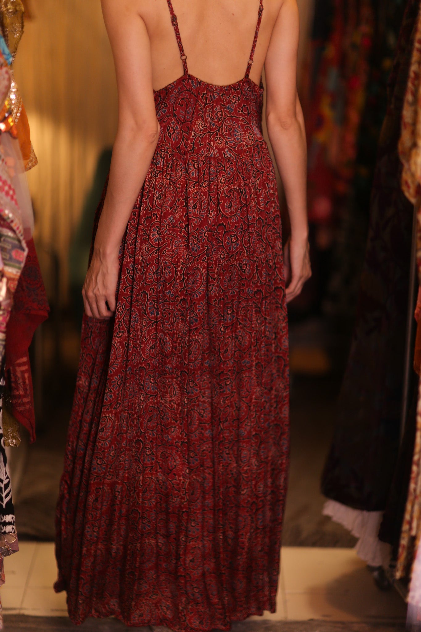 LILY SILK DRESS PIPER