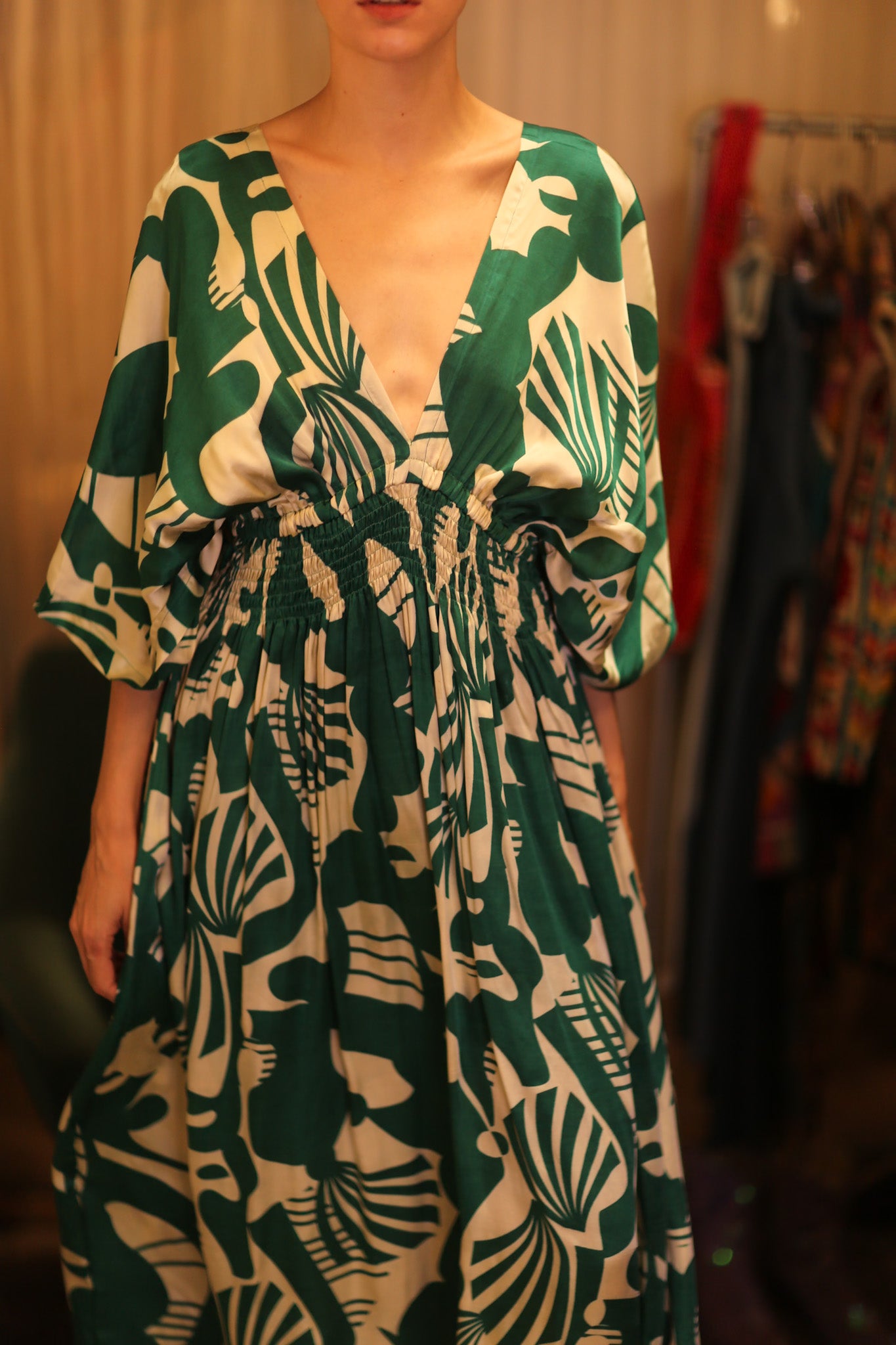 SILK DRESS ZURI ASEIN
