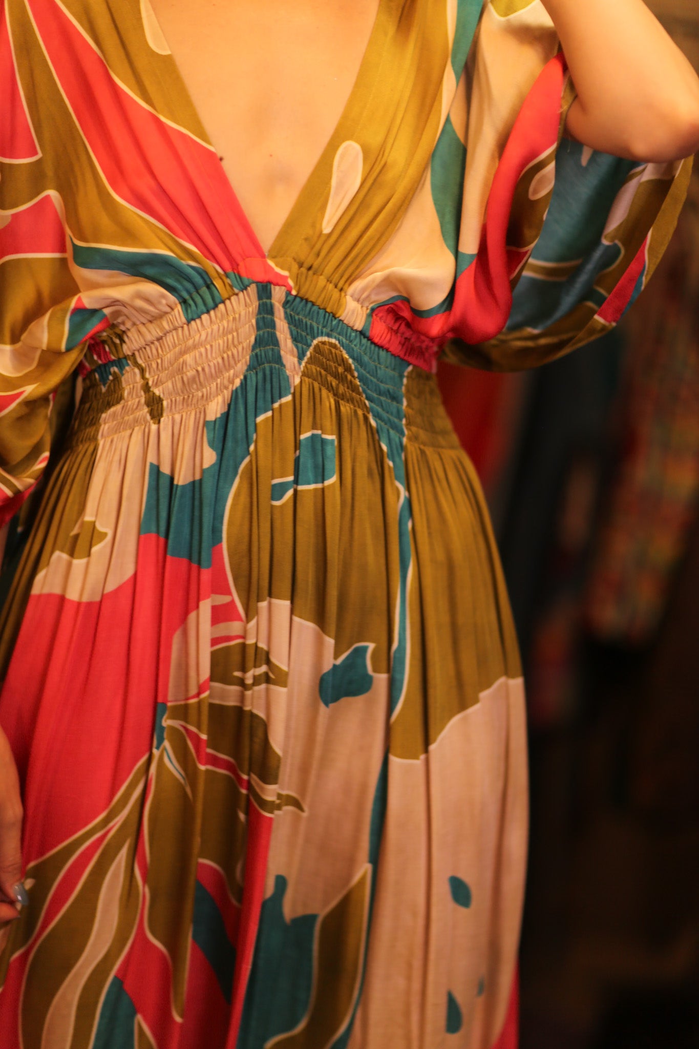 SILK DRESS ZURI YATI