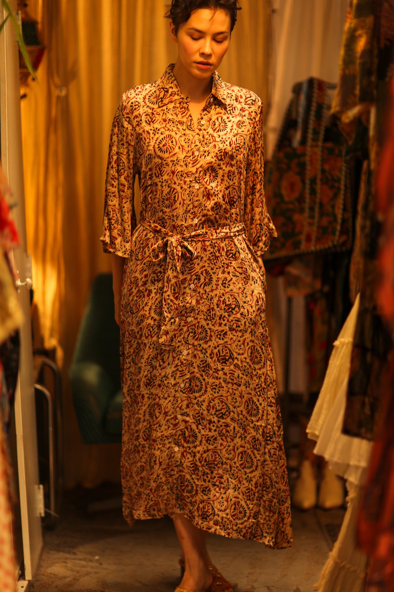 SILK DRESS NENNA