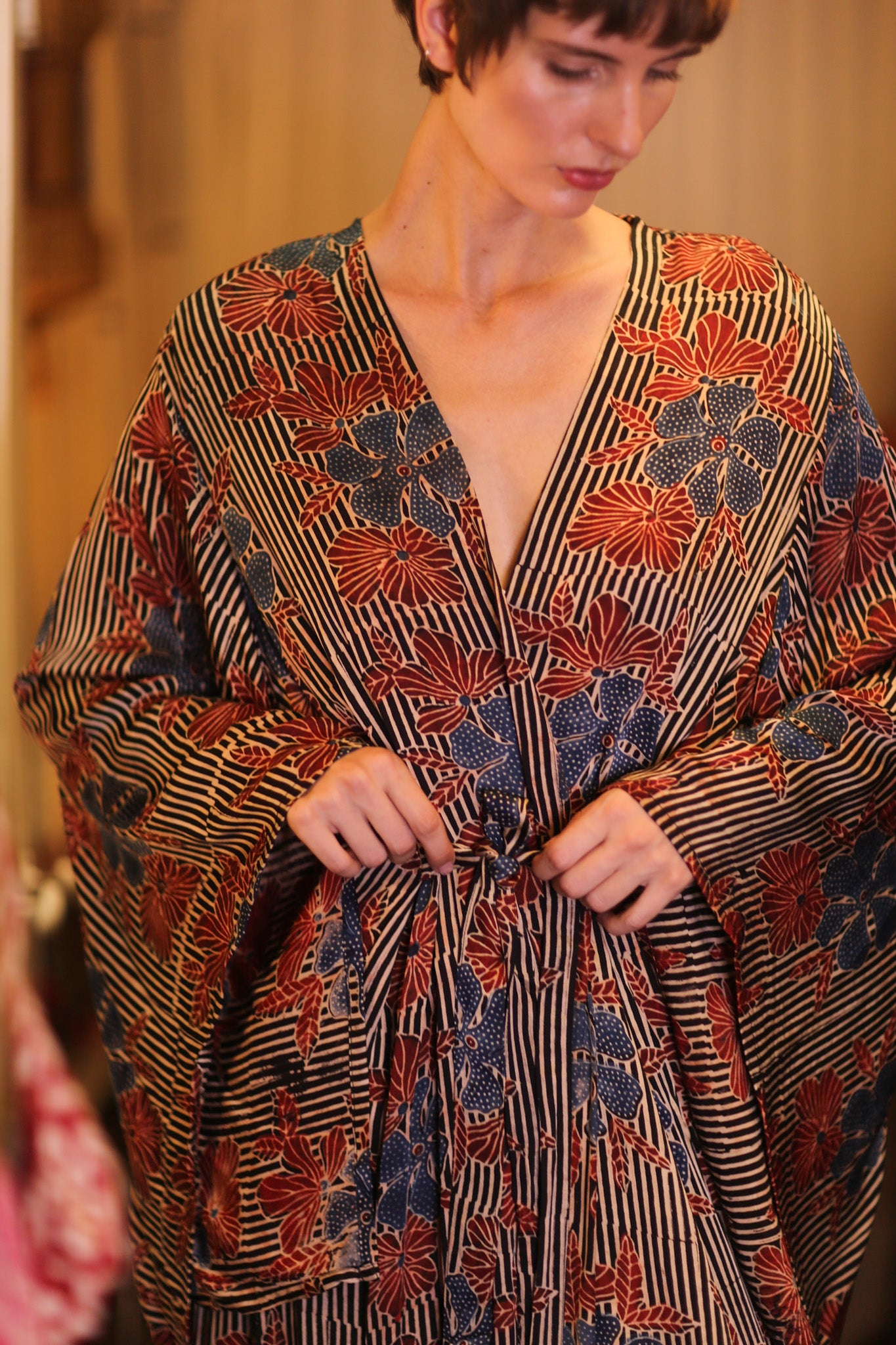 SILK WING KIMONO PINA SPELMAN