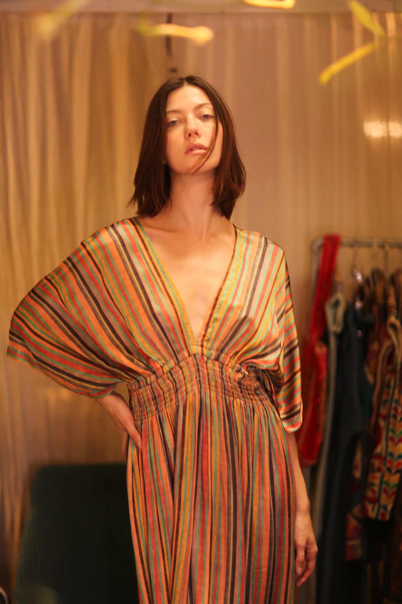 ZURI SILK DRESS THETTANT