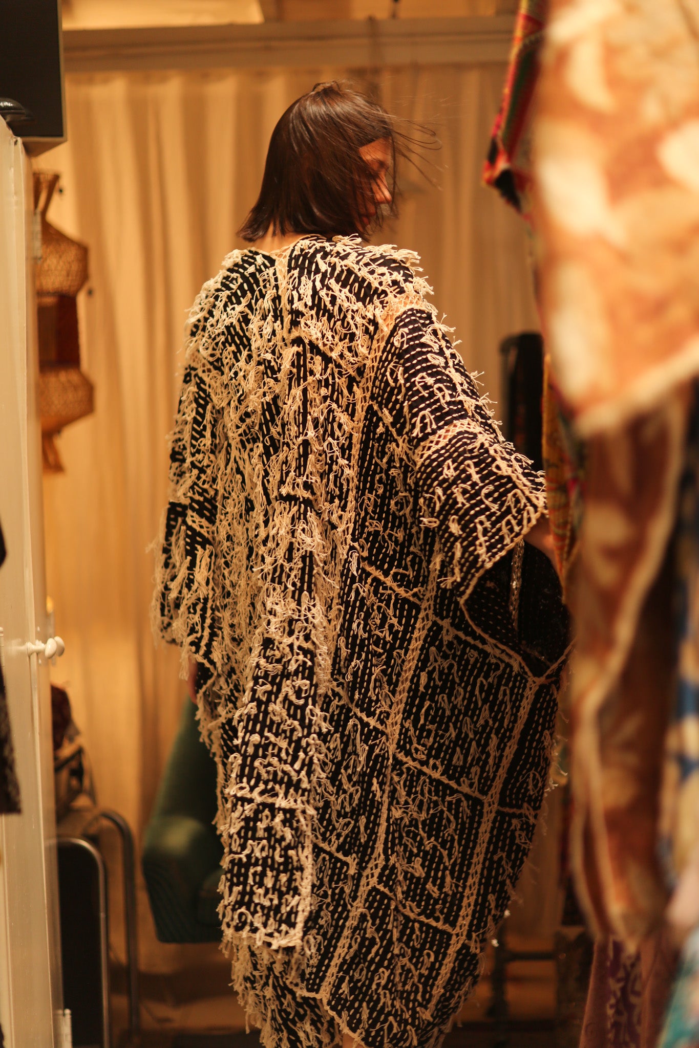 FRINGE KIMONO MATRIXA