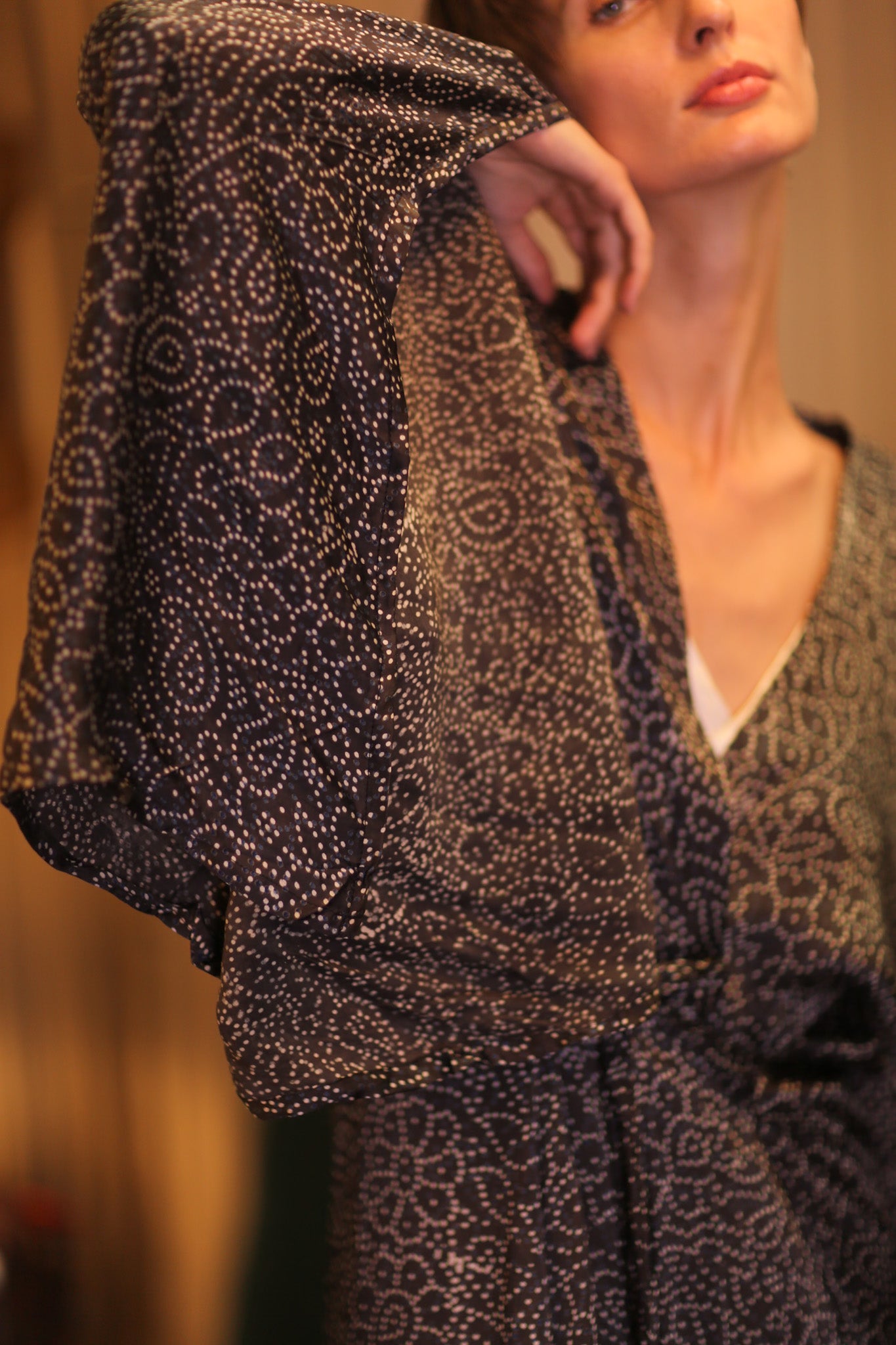 SILK WING KIMONO PINA ELEGO