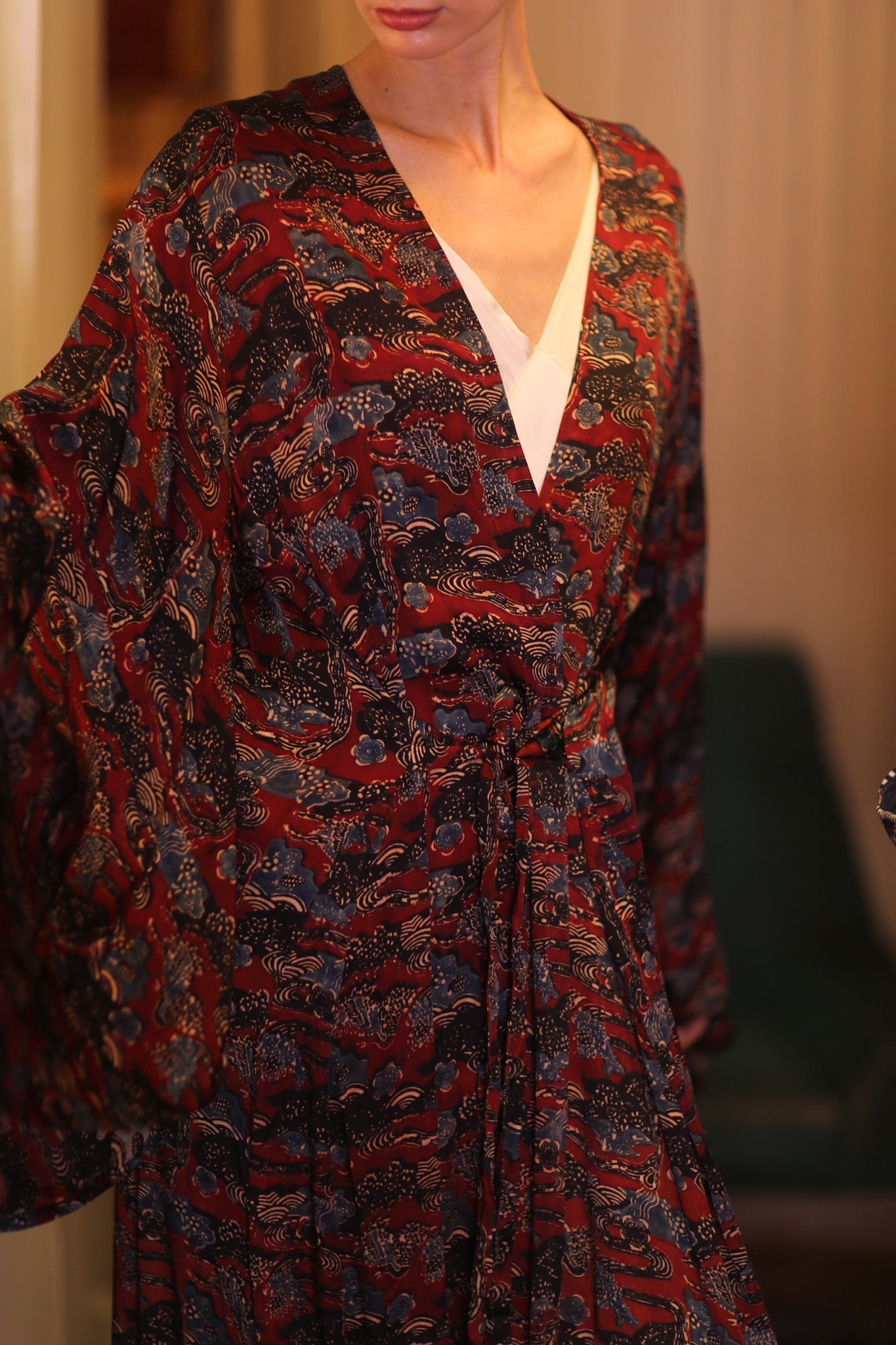 SILK WING KIMONO PINA CHIOE