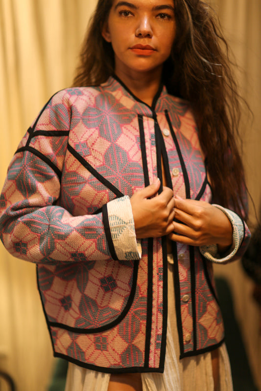 KANTHA JACKET RUBY
