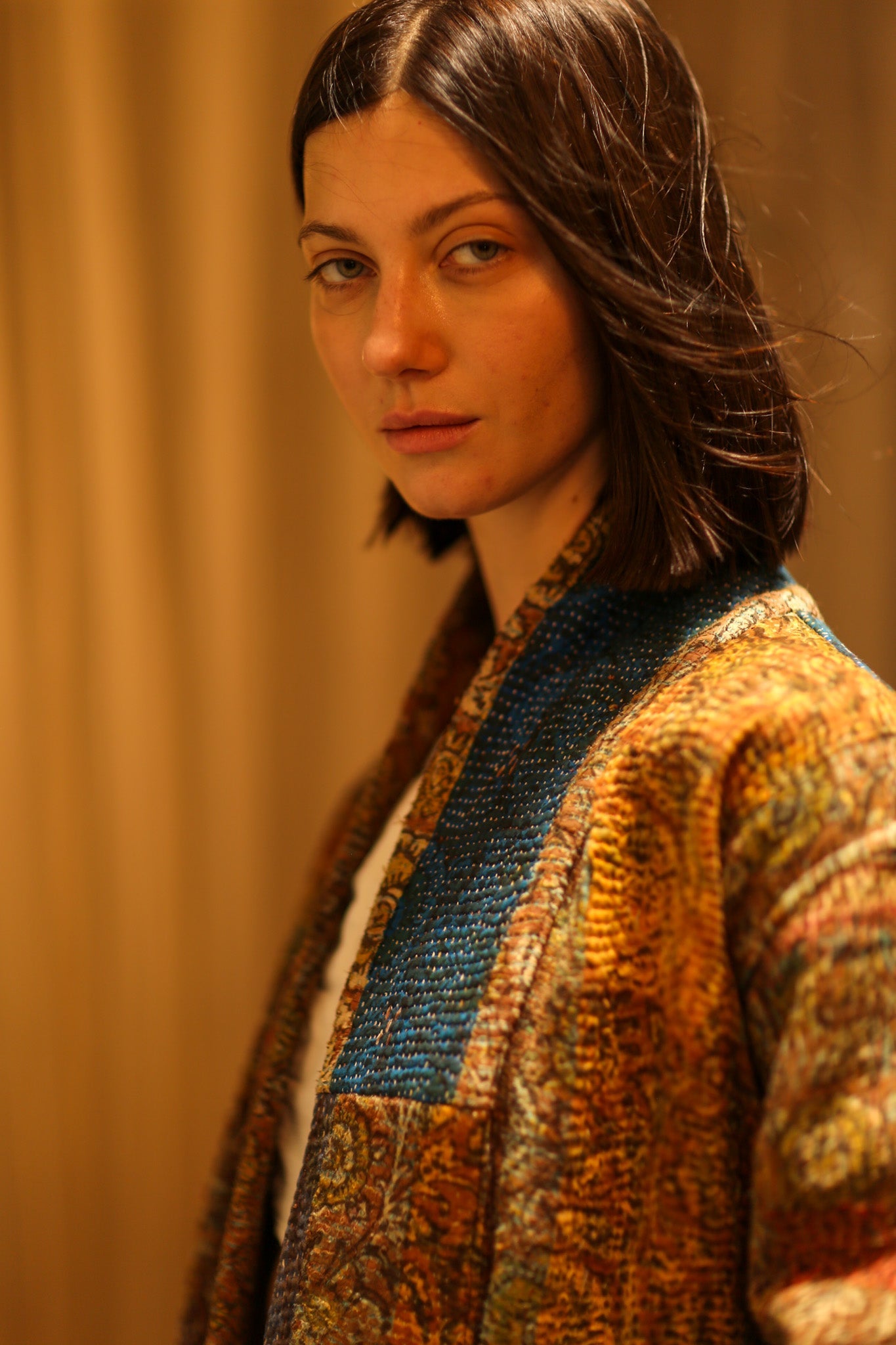 ARTISAN KANTHA KIMONO RIAA - BANGKOK TAILOR CLOTHING STORE - HANDMADE CLOTHING