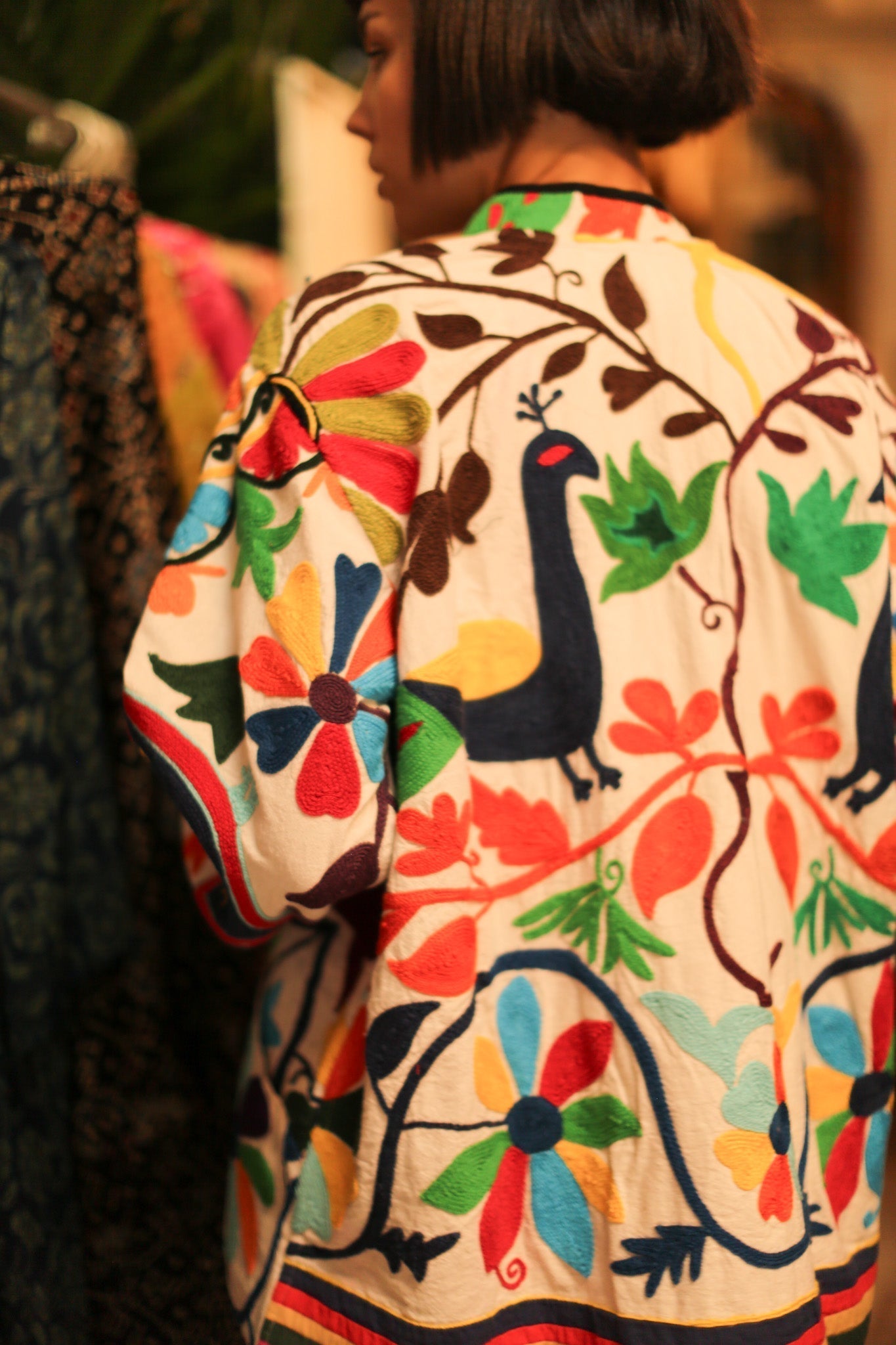 ARTISANS SUANZI JACKET LILAH - BANGKOK TAILOR CLOTHING STORE - HANDMADE CLOTHING