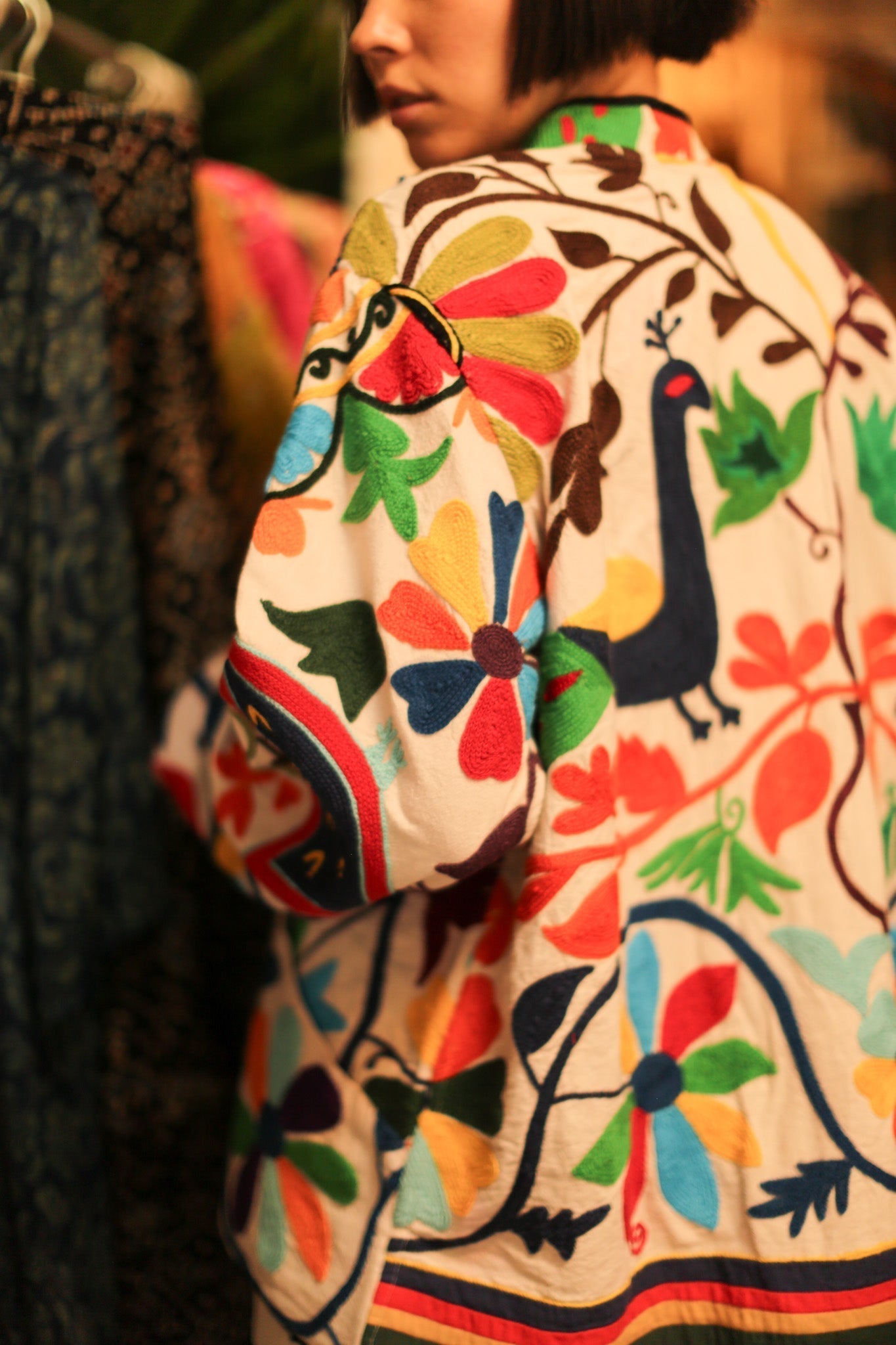 ARTISANS SUANZI JACKET LILAH - BANGKOK TAILOR CLOTHING STORE - HANDMADE CLOTHING