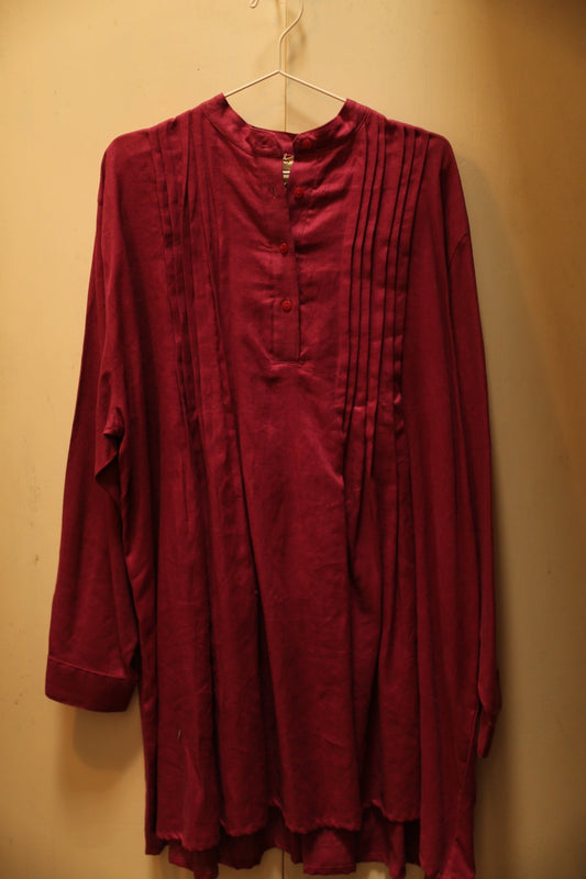 COTTON DRESS - S54 - BANGKOK TAILOR CLOTHING STORE - HANDMADE CLOTHING